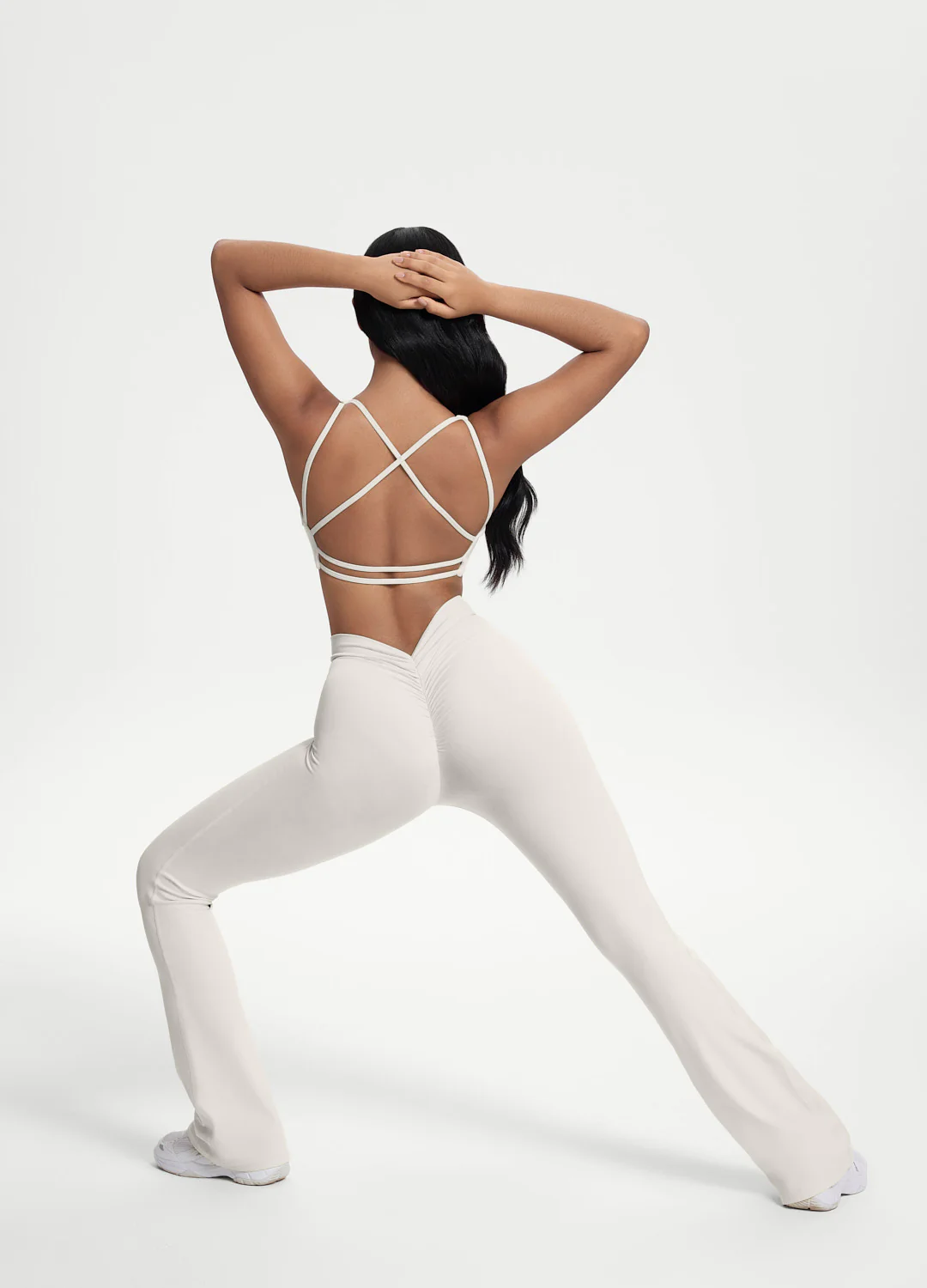 Scrunch Back Flared Leggings - Image 6