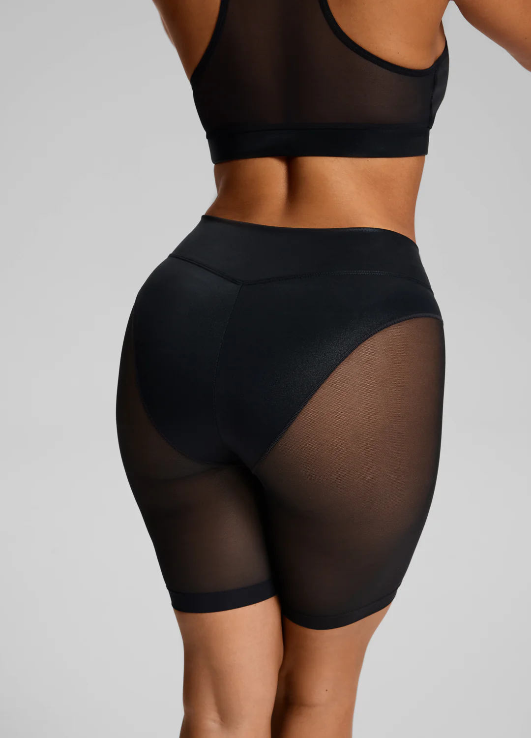 Sculpt Sheer Biker Shorts - Image 4