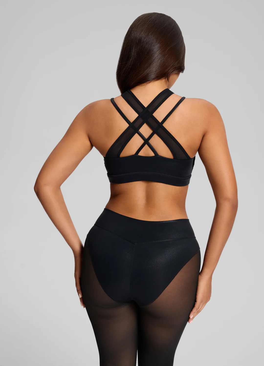 Sculpt Strappy Crossback Top - Image 4