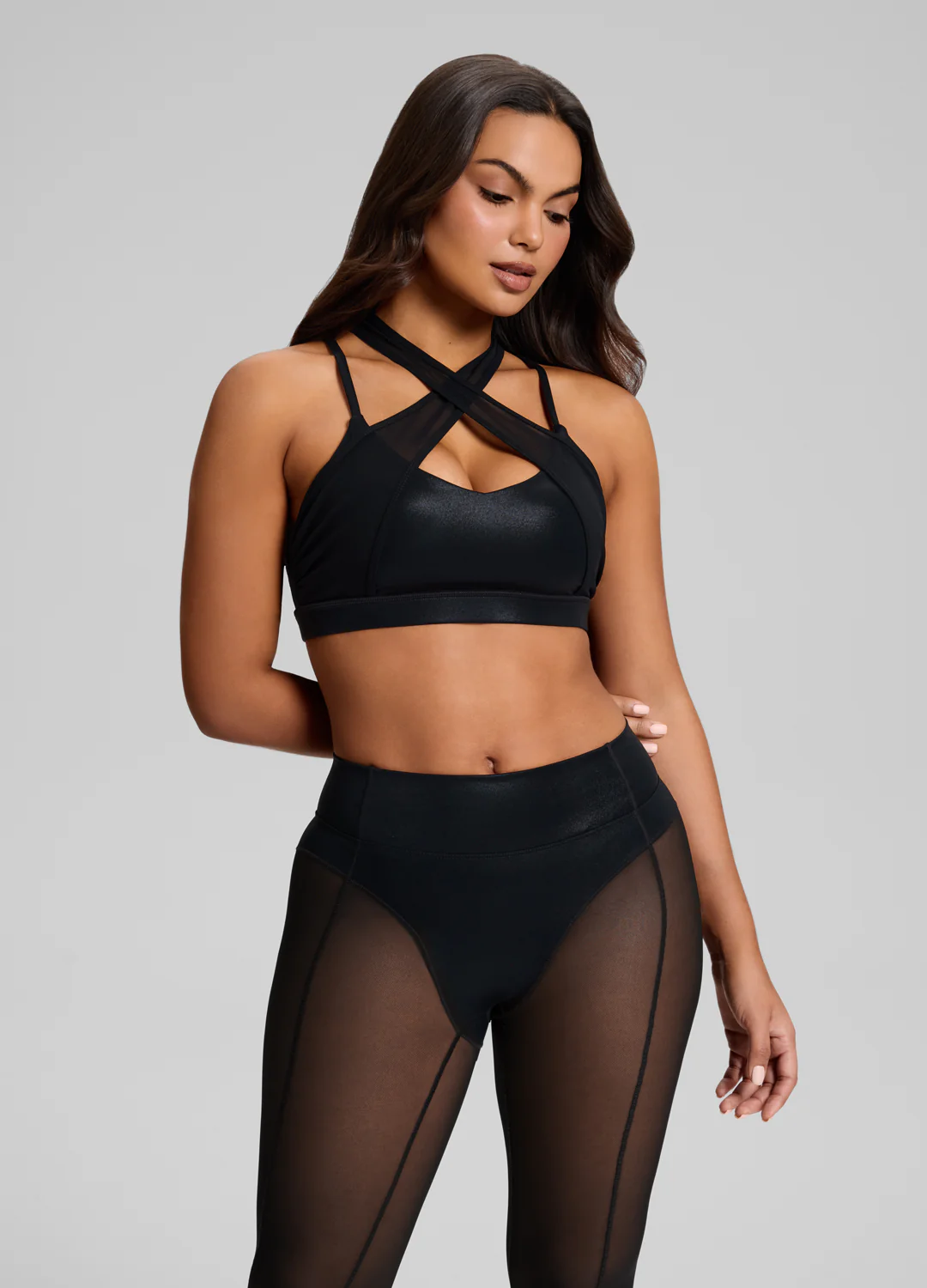 Sculpt Strappy Crossback Top - Image 6