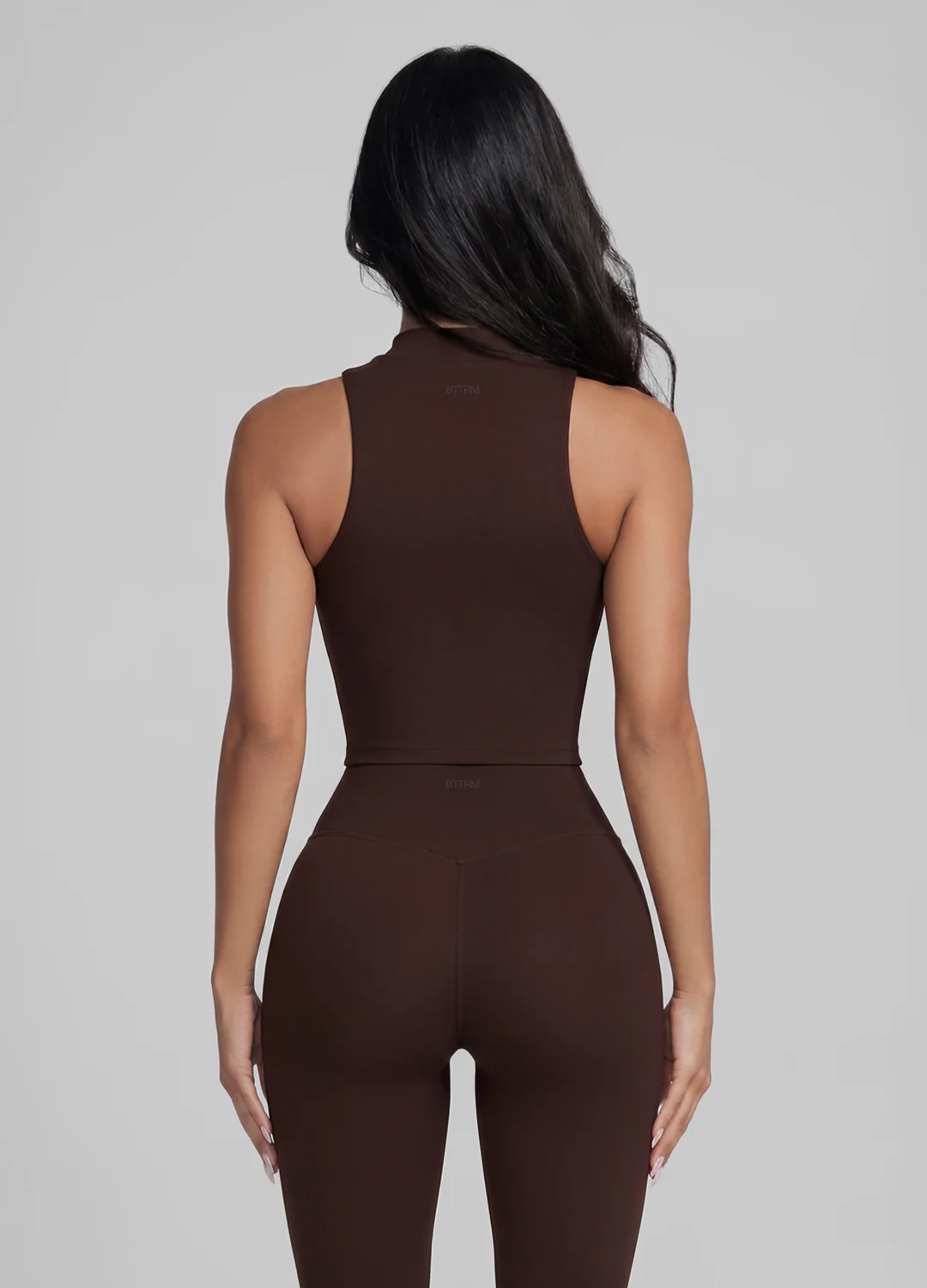 Sculpt Zip Crop Vest - Image 2