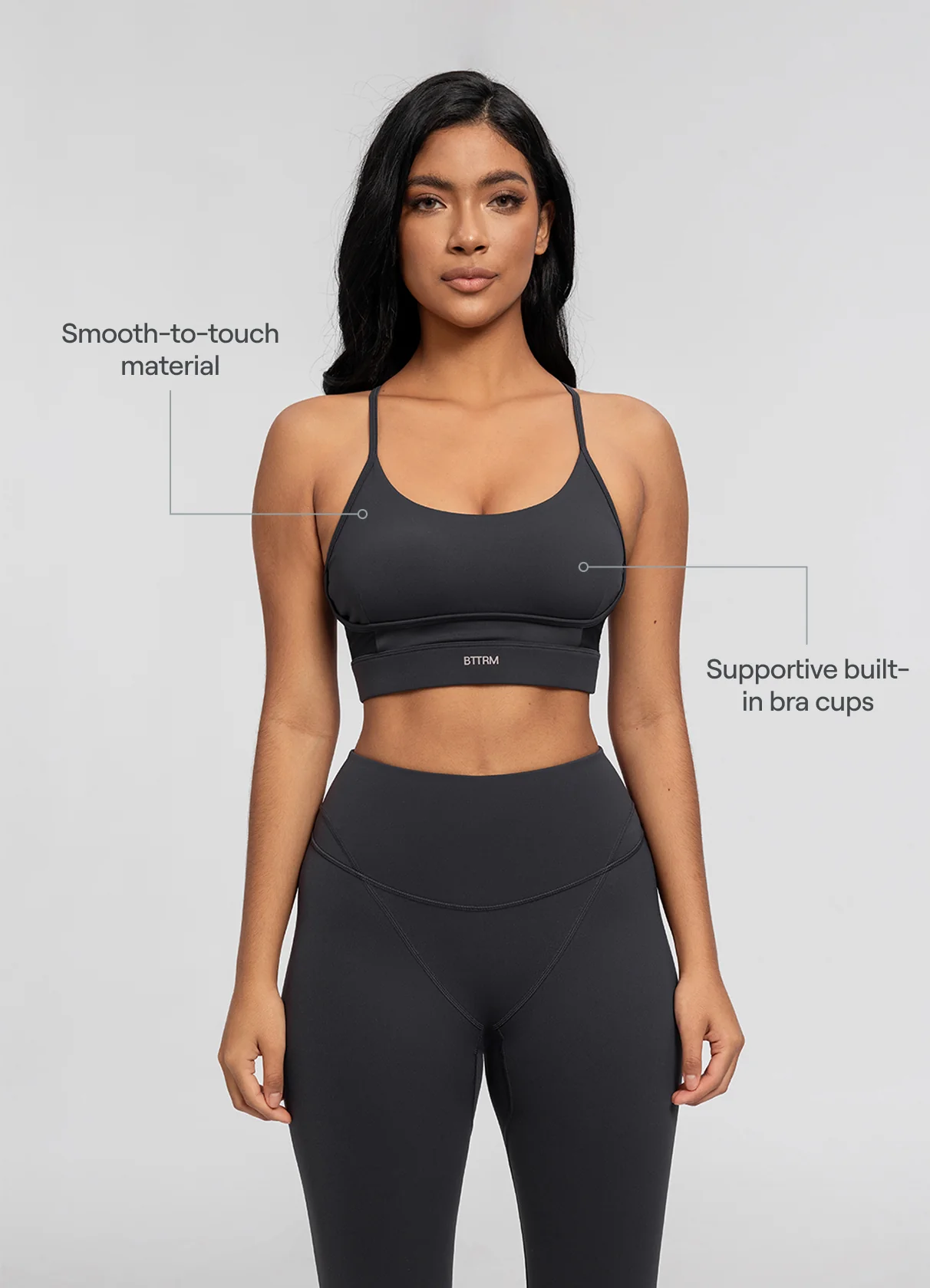 Seamless Crossback Bra - Image 2