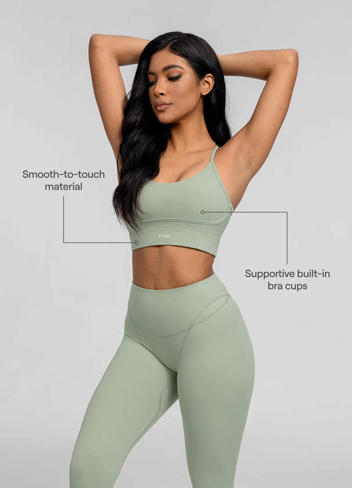 Seamless Crossback Bra - Image 2
