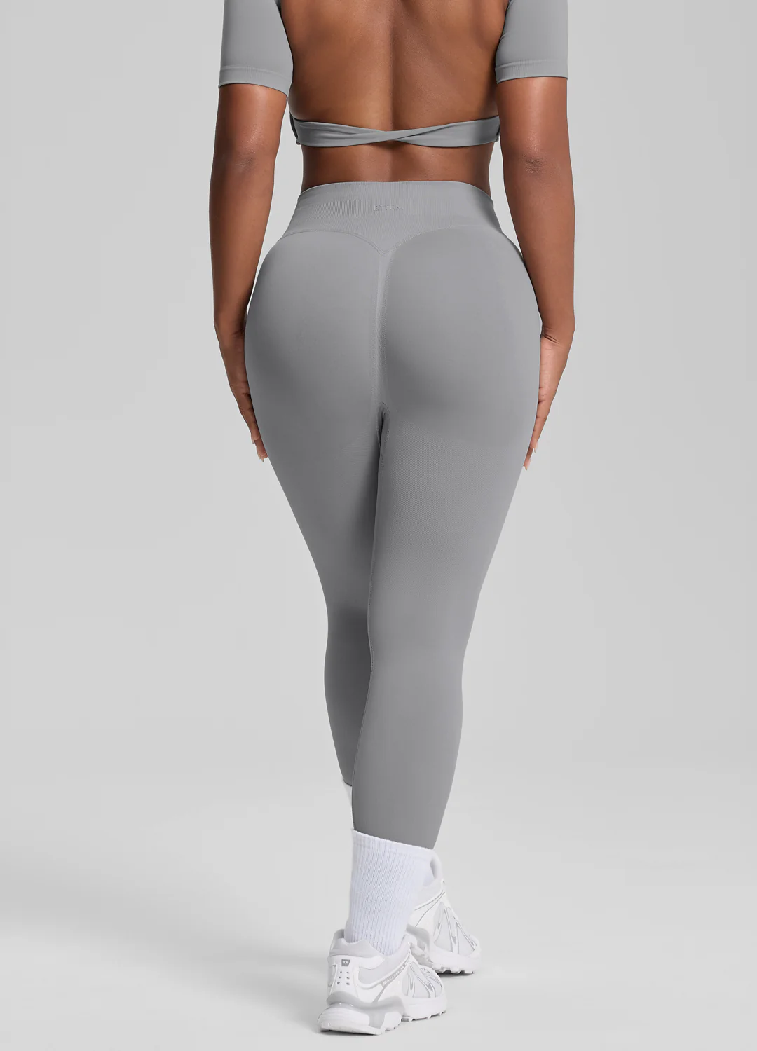 Ultrasculpt High Waisted Butt Lifting Tummy Control Shaping Training Leggings - Image 3