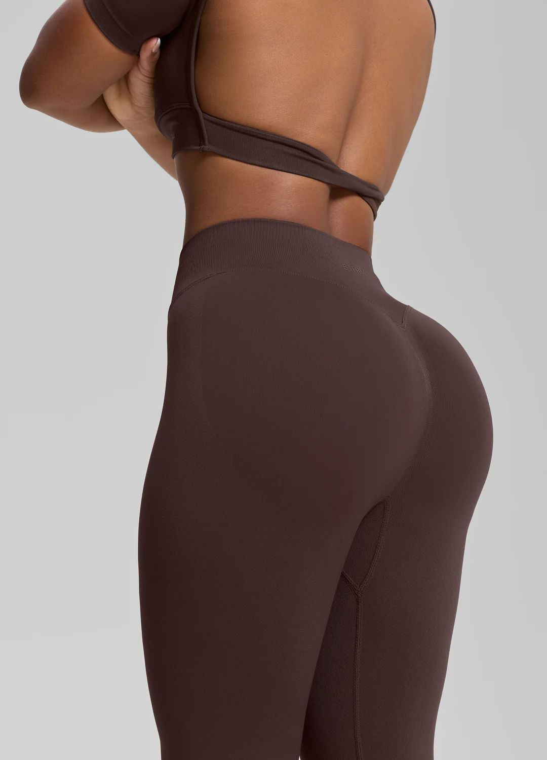 Ultrasculpt High Waisted Butt Lifting Tummy Control Shaping Training Leggings - Image 4