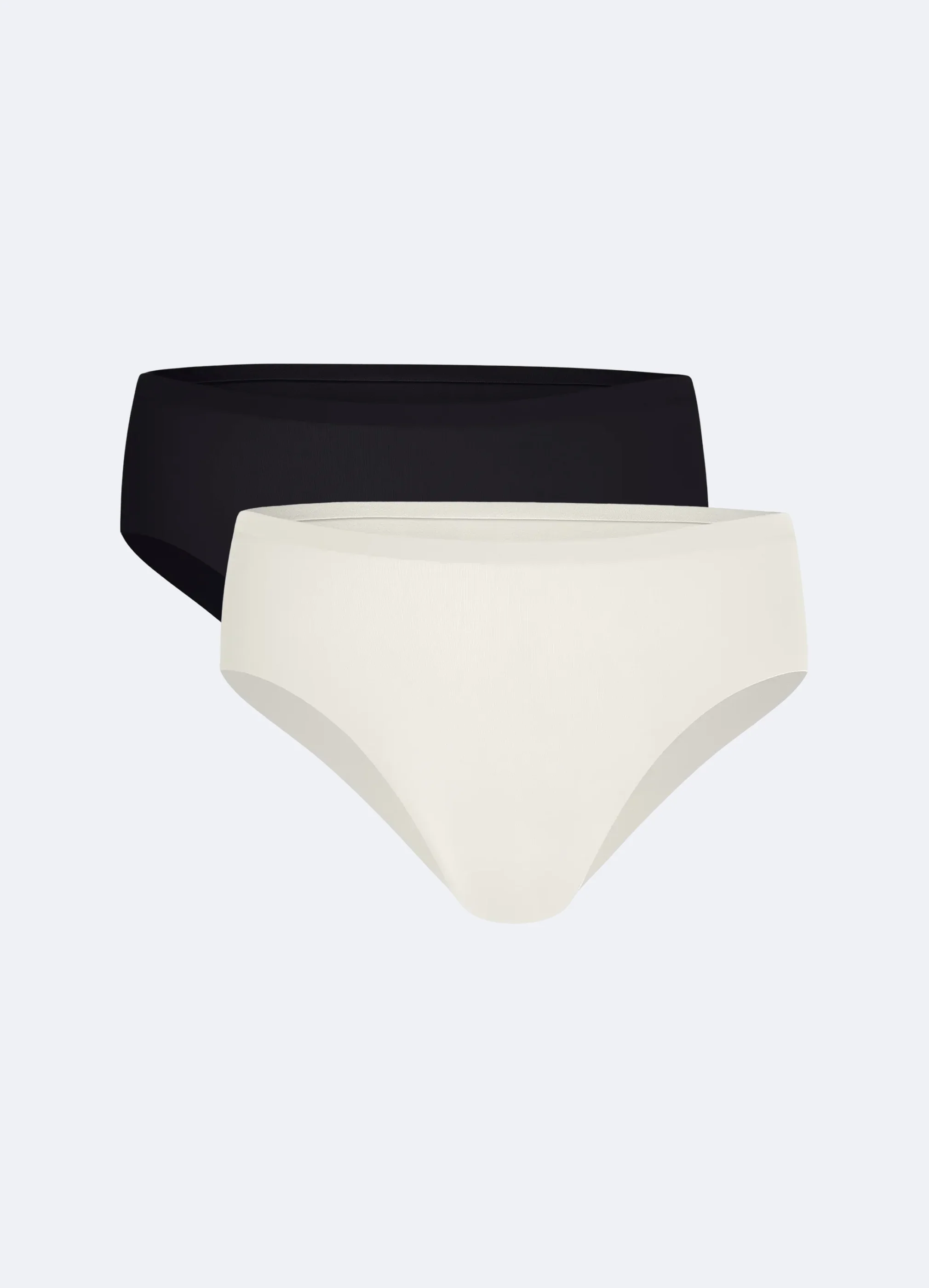 Seamless Mid-Rise Bikini 2-Pack