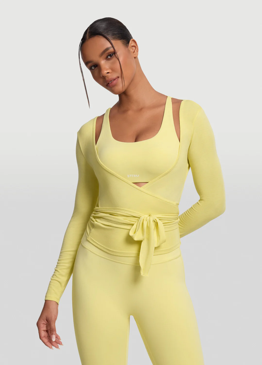 Seamless Pilates Wrap Top - Image 5