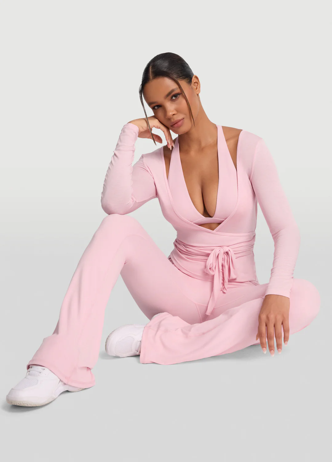 Seamless Pilates Wrap Top - Image 5