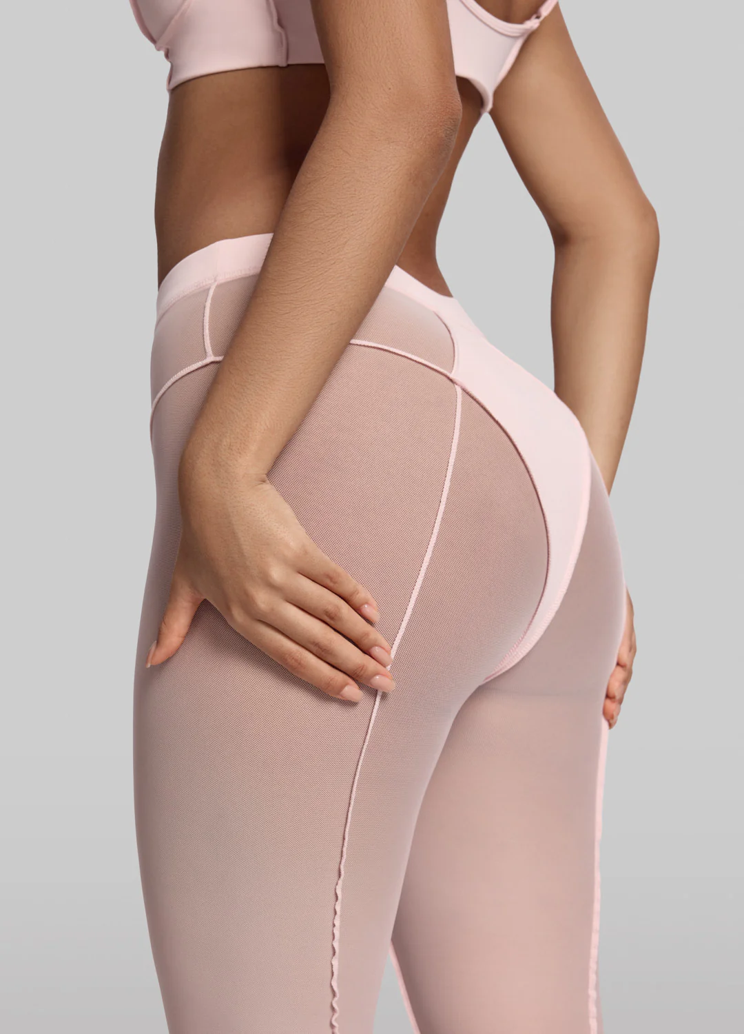 Semi-Sheer High-Rise Leggings - Image 5
