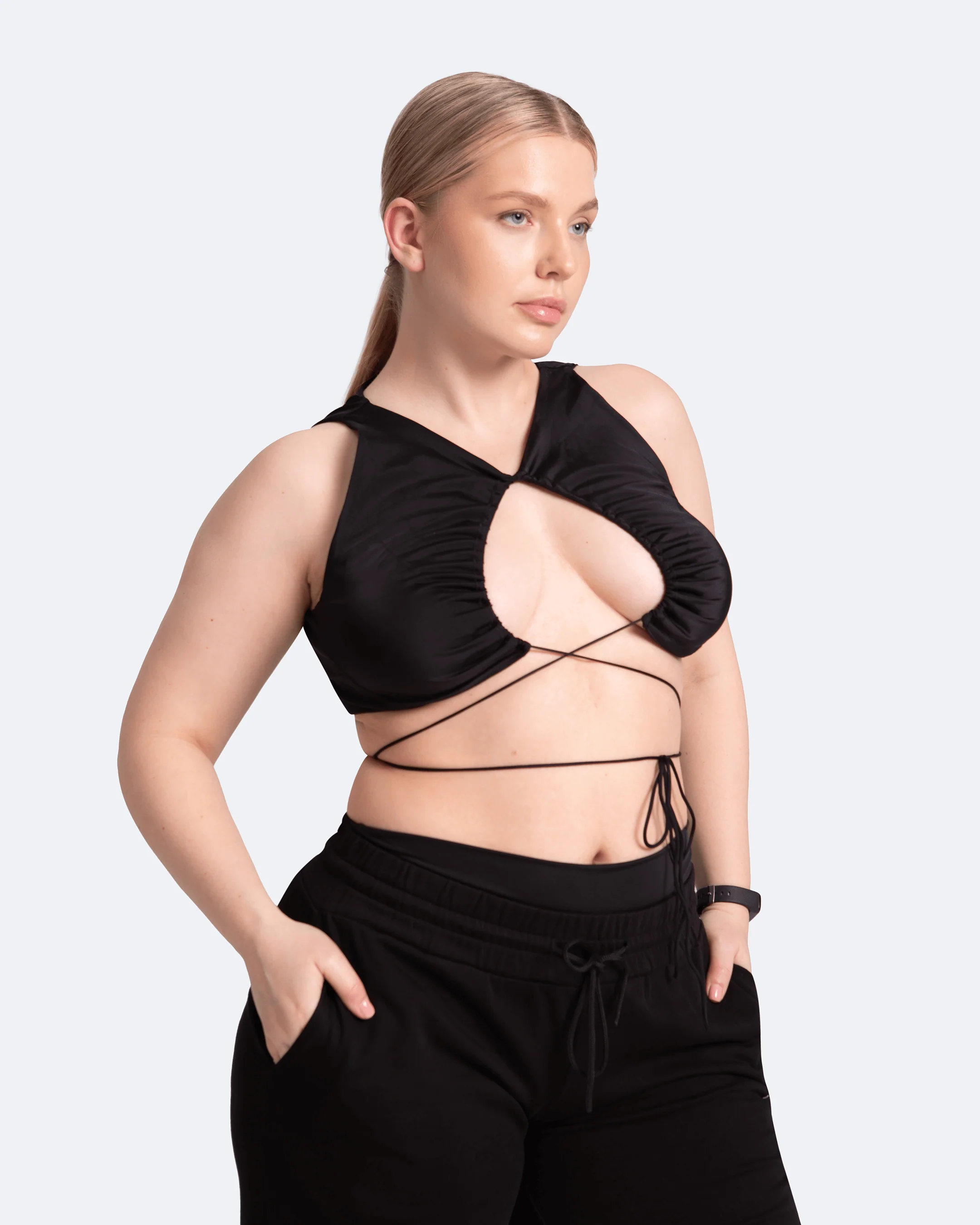 Sexy Front-Tie Support Top - Image 13