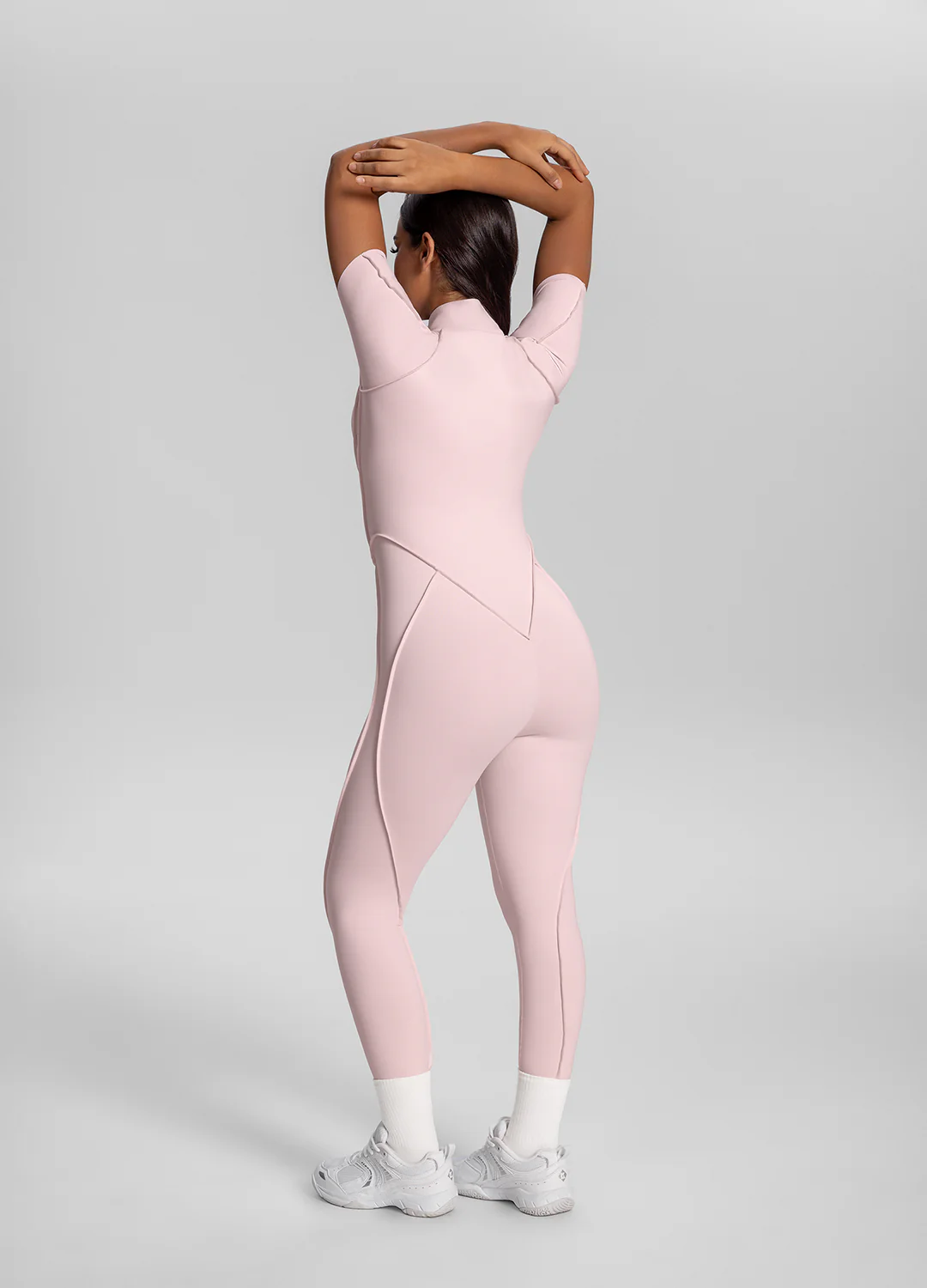 Short Sleeve Closed-Back Catsuit - Image 3