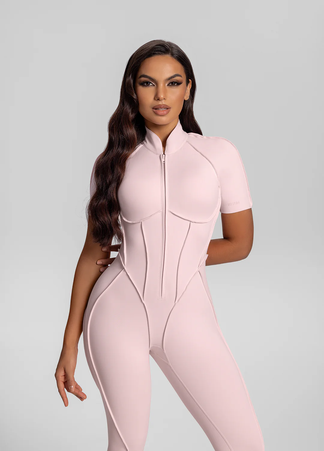 Short Sleeve Closed-Back Catsuit - Image 6
