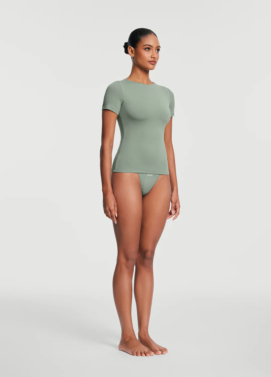 Short Sleeve Crew Neck Top - Image 5