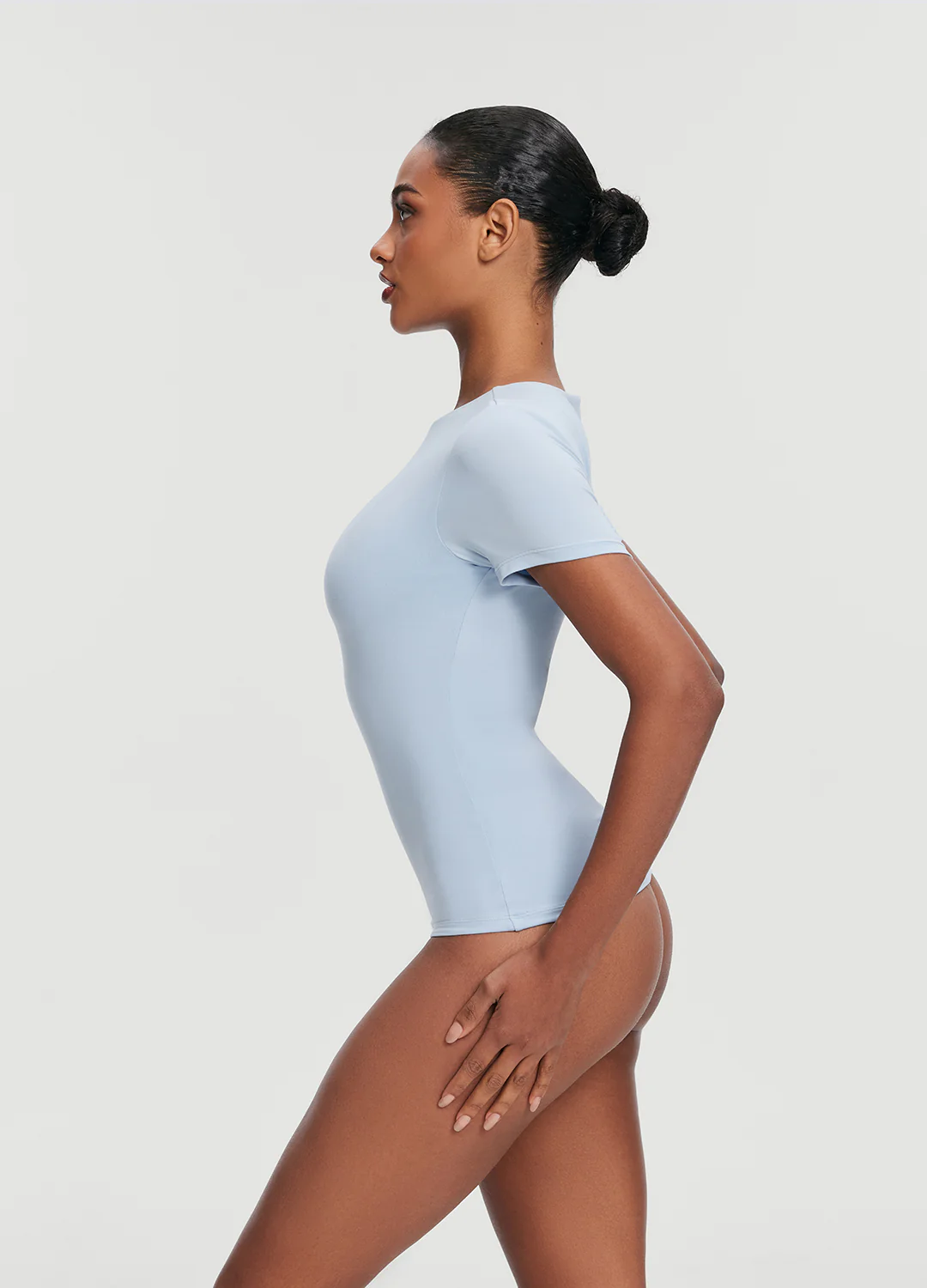 Short Sleeve Crew Neck Top - Image 3