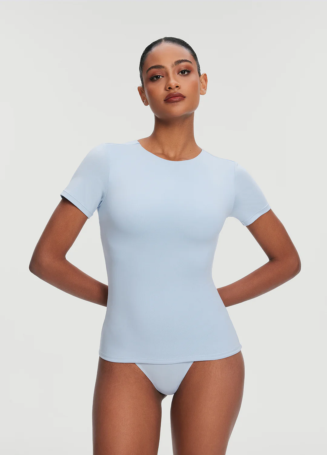 Short Sleeve Crew Neck Top - Image 5