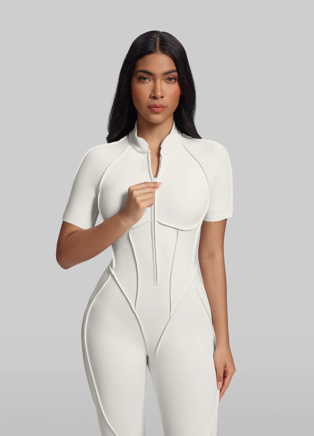 Short Sleeve Full-Length Catsuit - Image 4