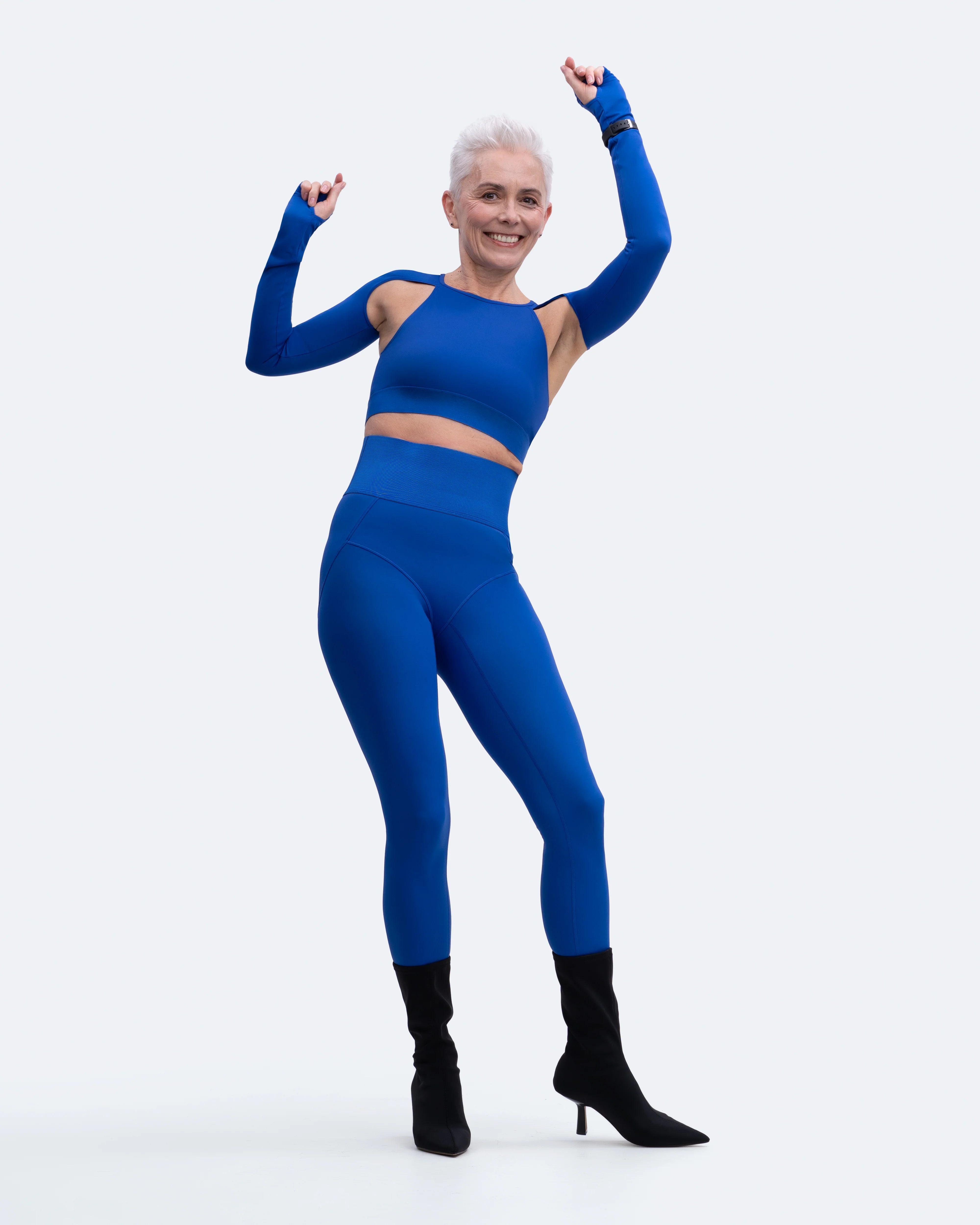 Shoulder Cut-Out Crop Top - Image 11