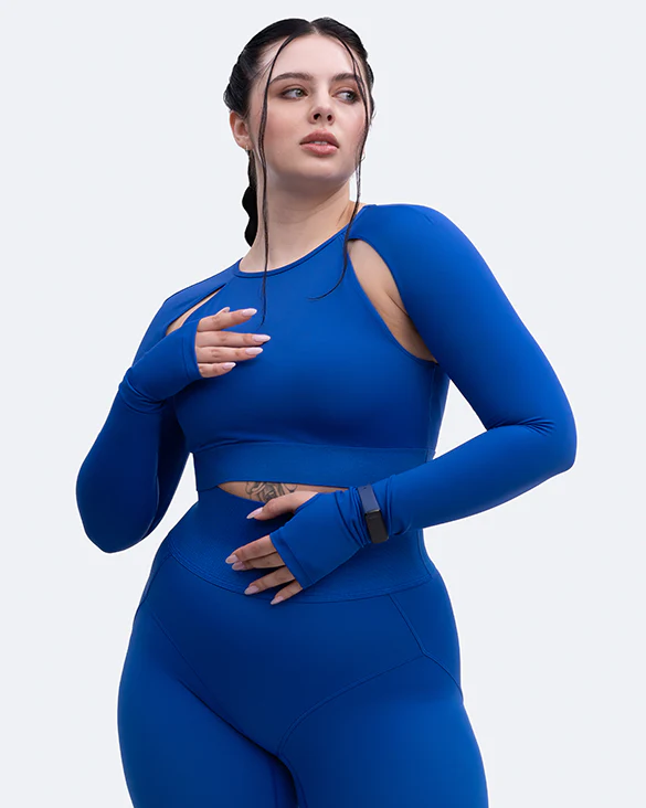 Shoulder Cut-Out Crop Top - Image 12