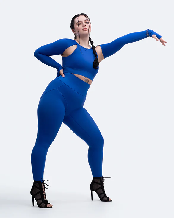 Shoulder Cut-Out Crop Top - Image 16