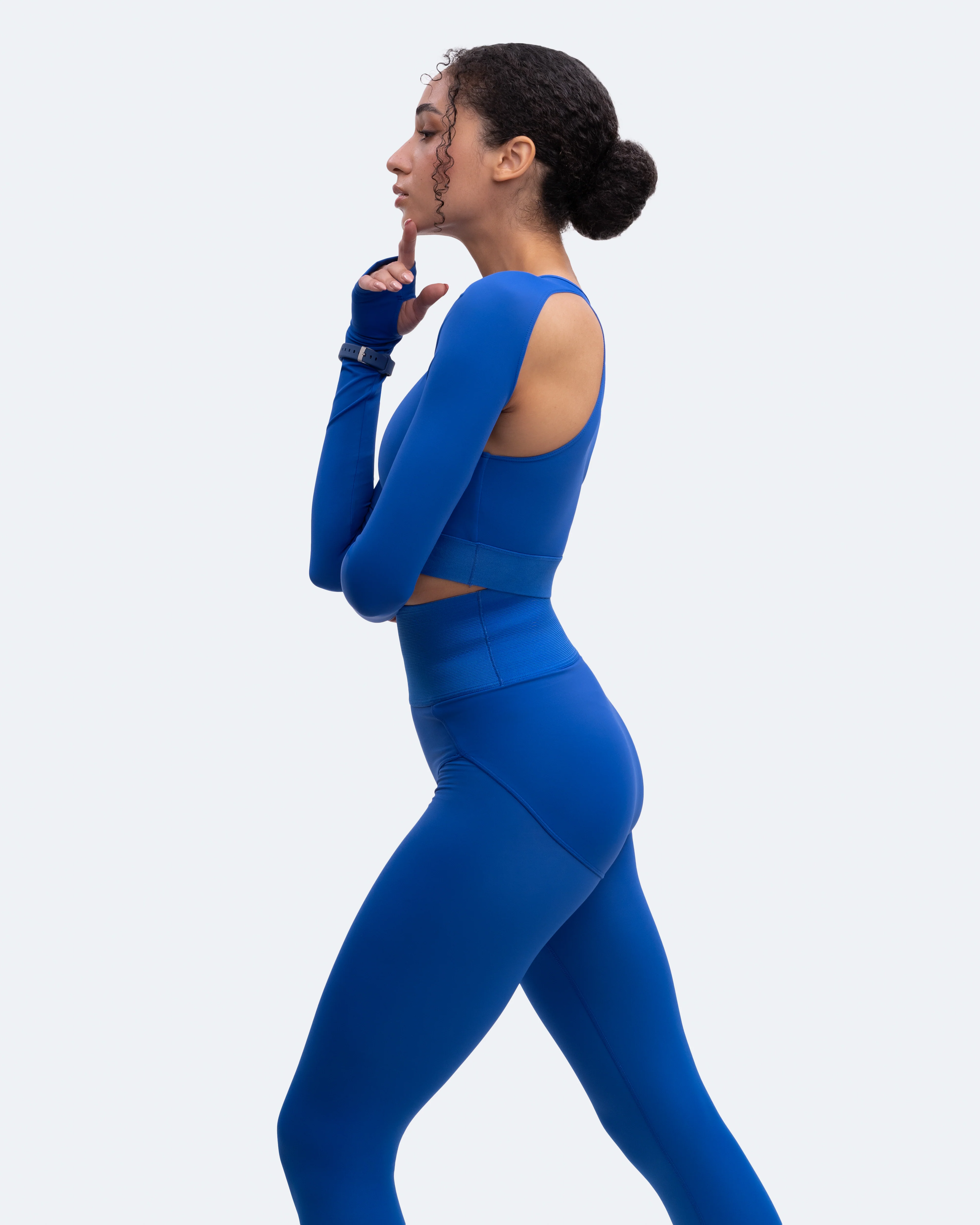 Shoulder Cut-Out Crop Top - Image 3