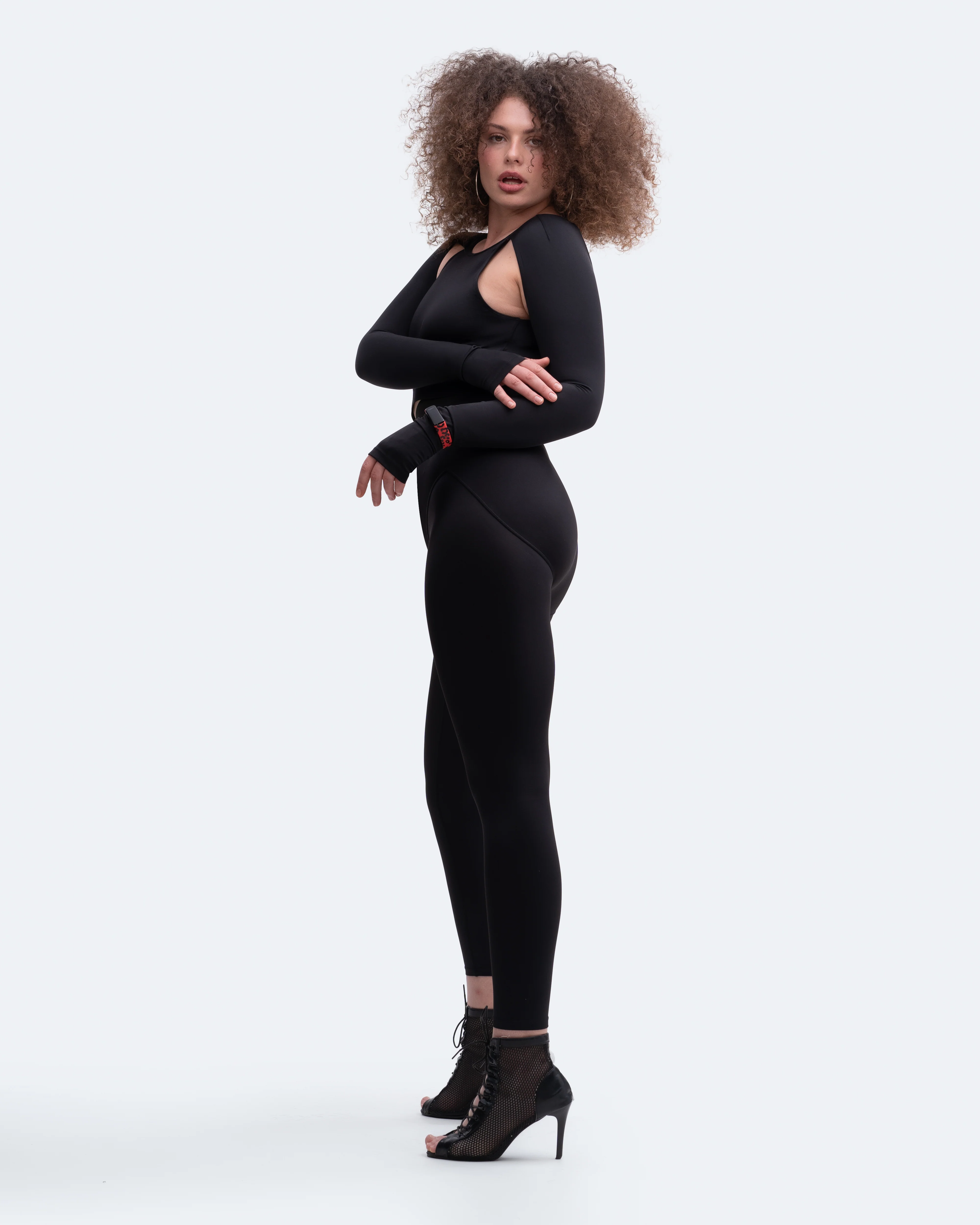 Shoulder Cut-Out Crop Top - Image 11