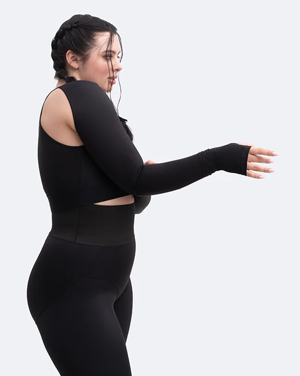 Shoulder Cut-Out Crop Top - Image 13
