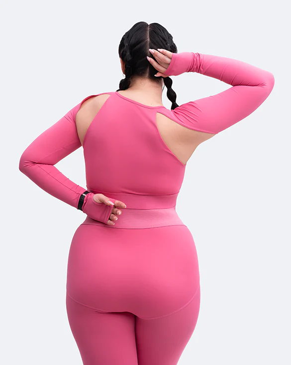 Shoulder Cut-Out Crop Top - Image 14