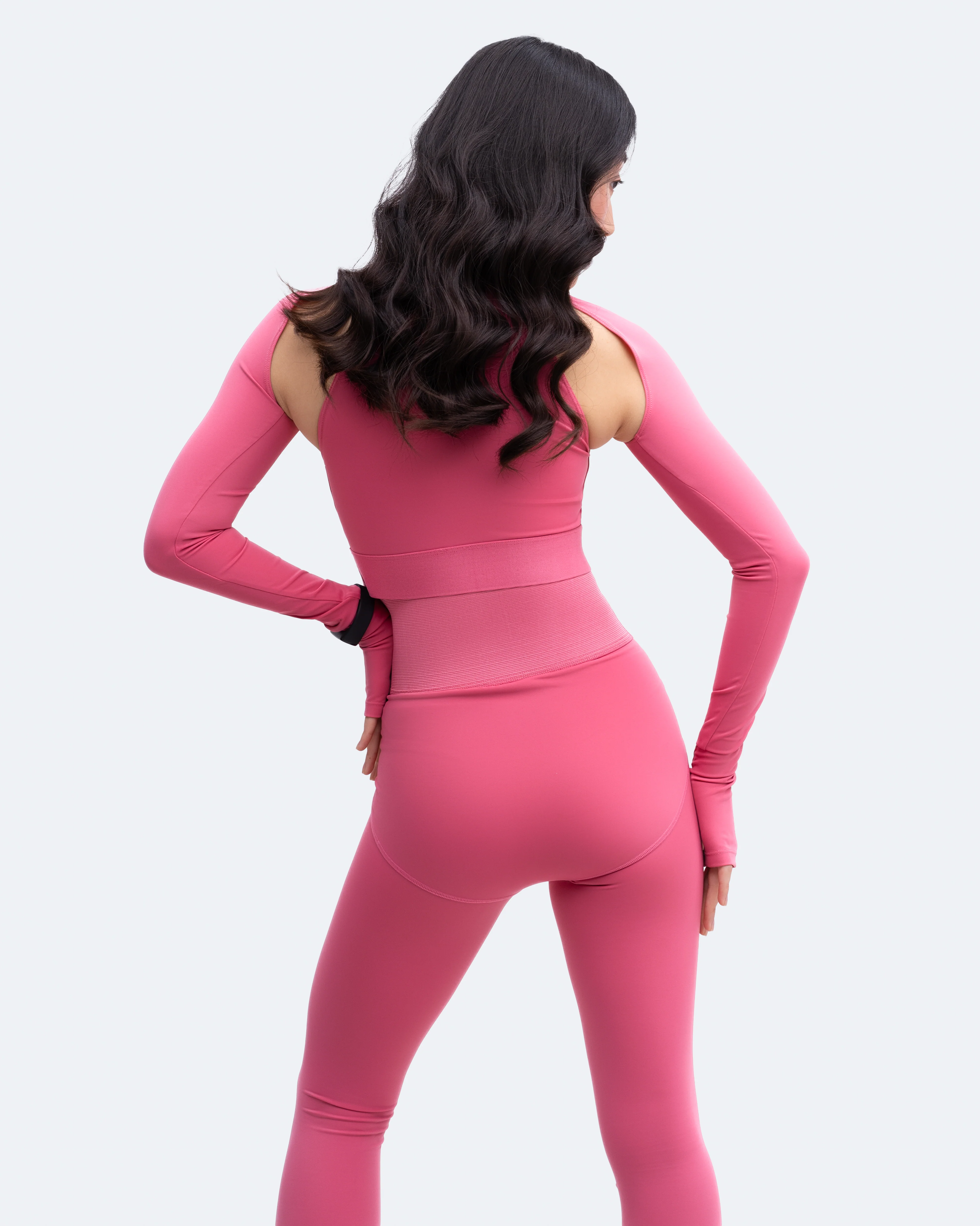 Shoulder Cut-Out Crop Top - Image 5