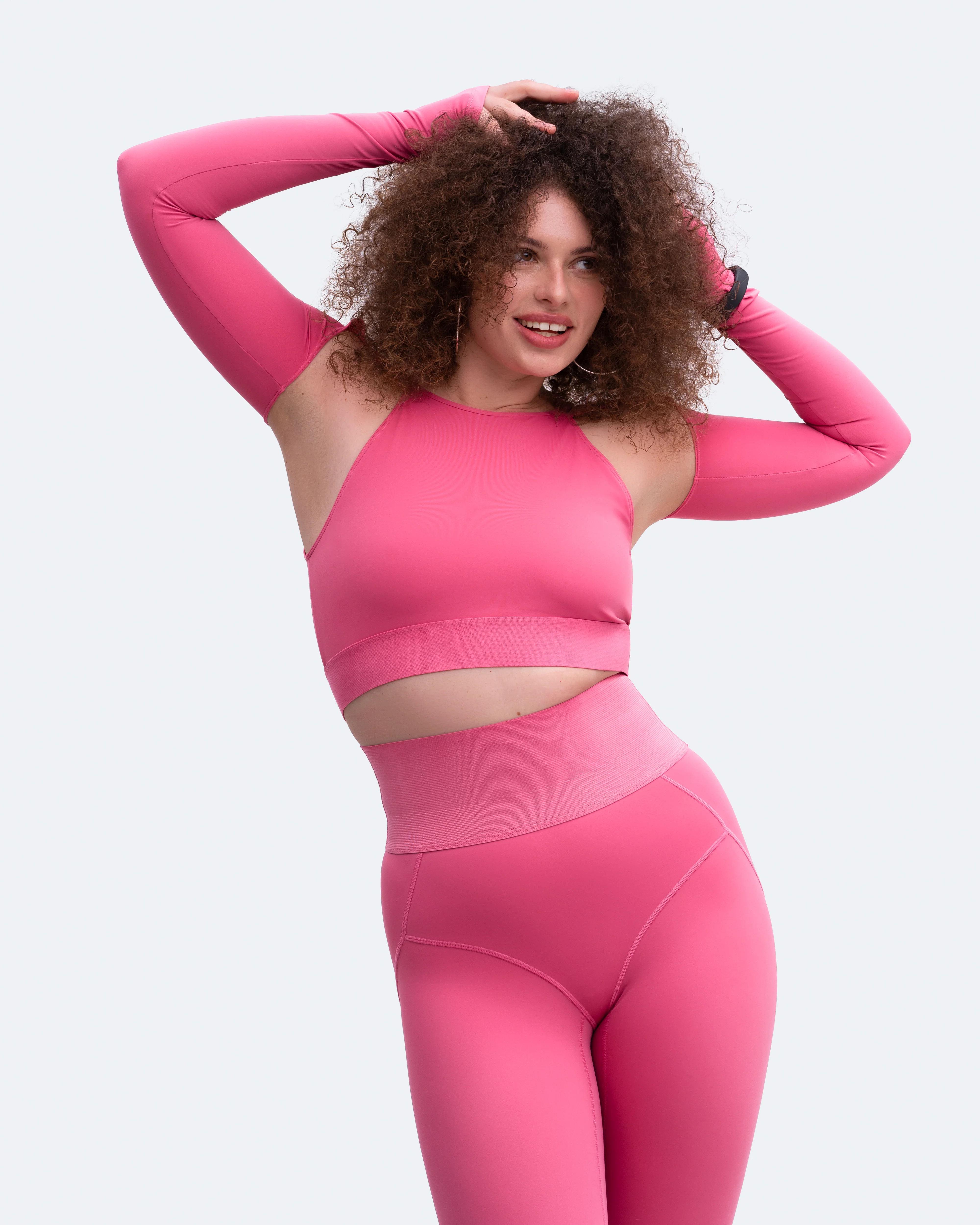 Shoulder Cut-Out Crop Top - Image 7