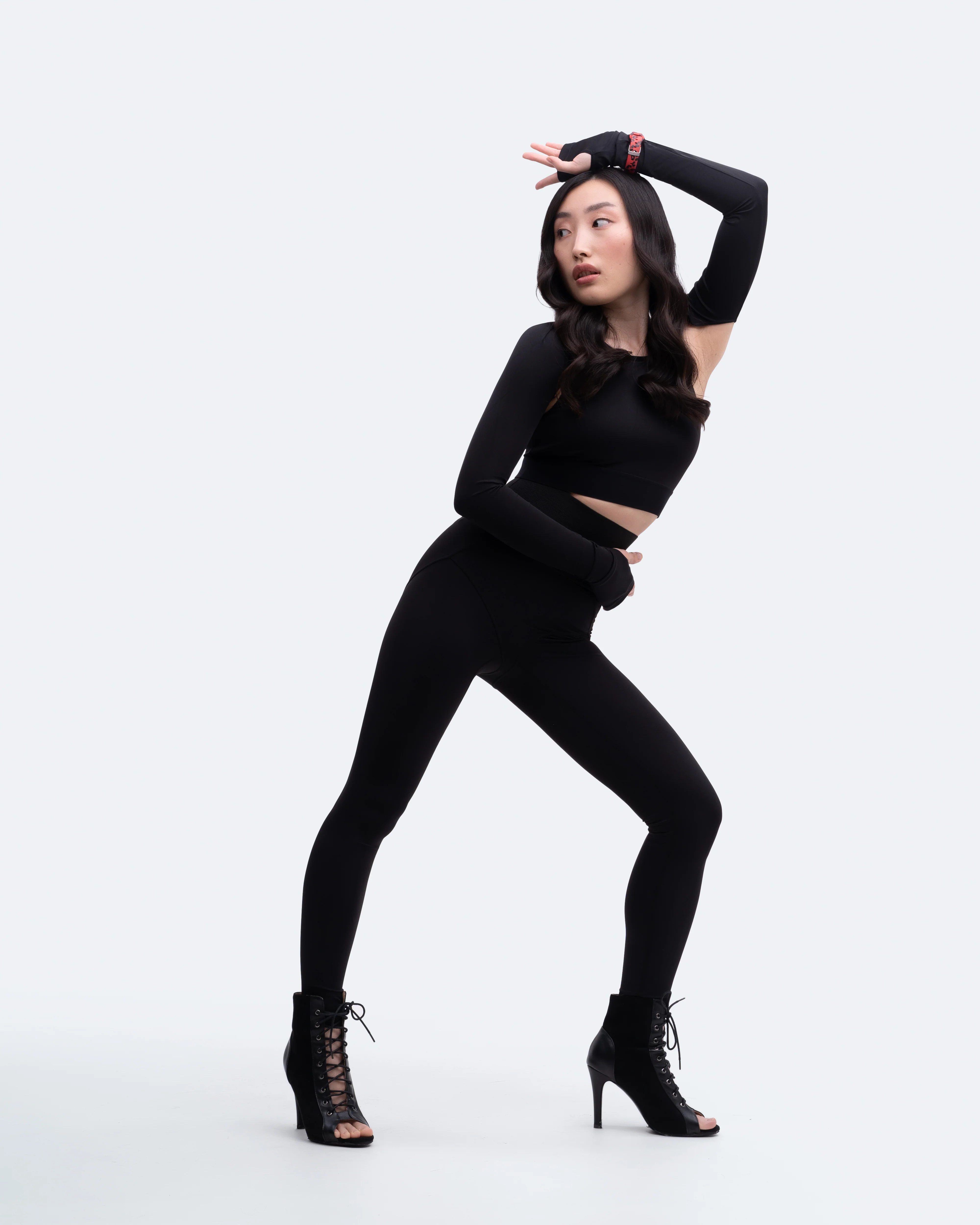 Shoulder Cut-Out Crop Top - Image 6