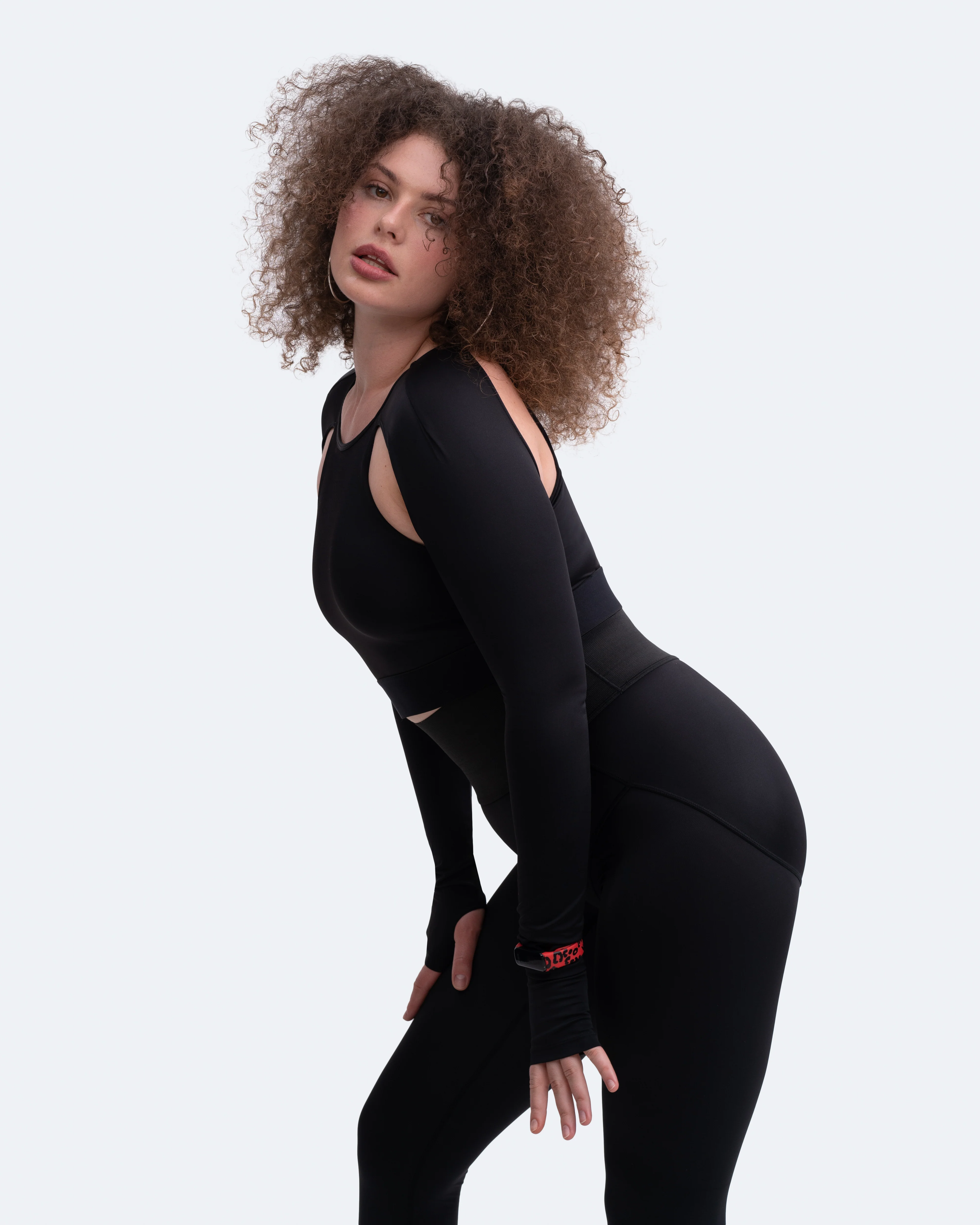 Shoulder Cut-Out Crop Top - Image 8