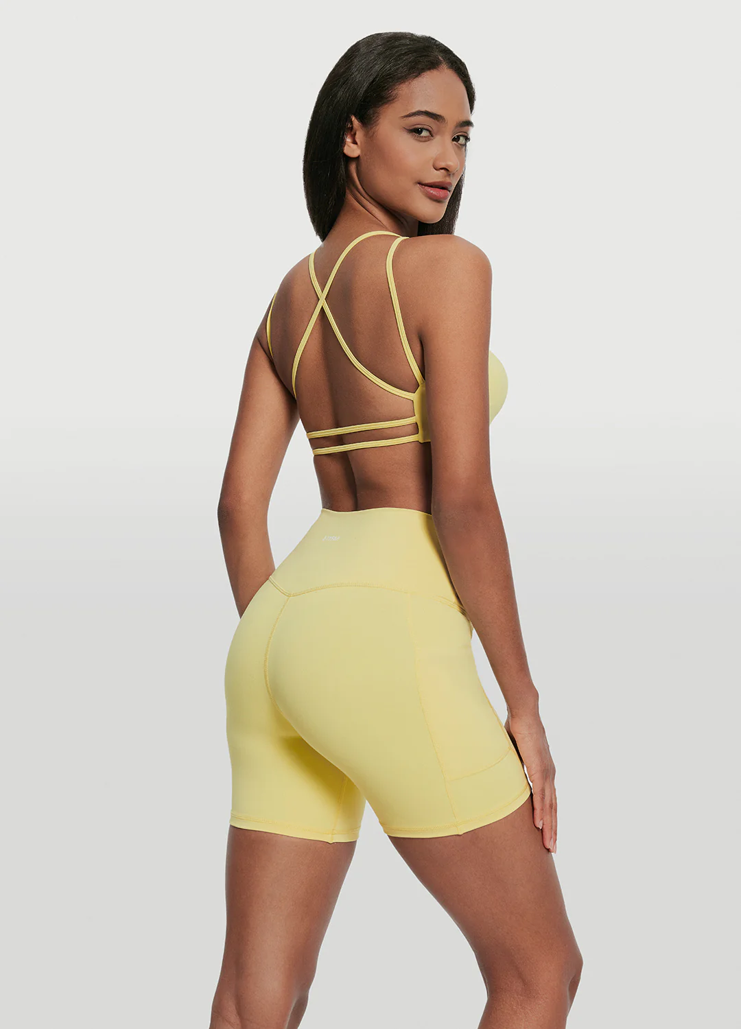 High-Waisted Side Pocket Shorts - Image 3