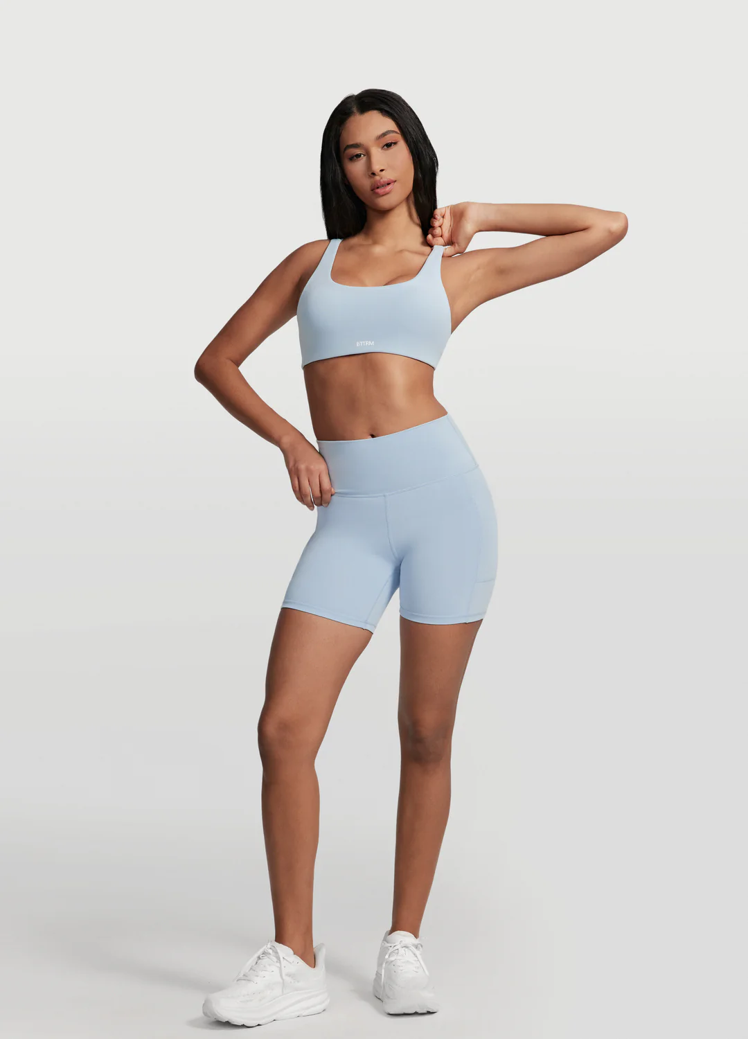 High-Waisted Side Pocket Shorts - Image 4