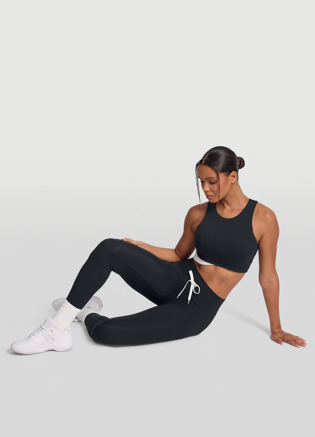 Sleek Drawstring Leggings - Image 5