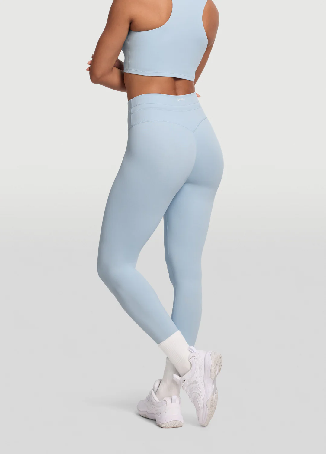 Sleek Drawstring Leggings - Image 3