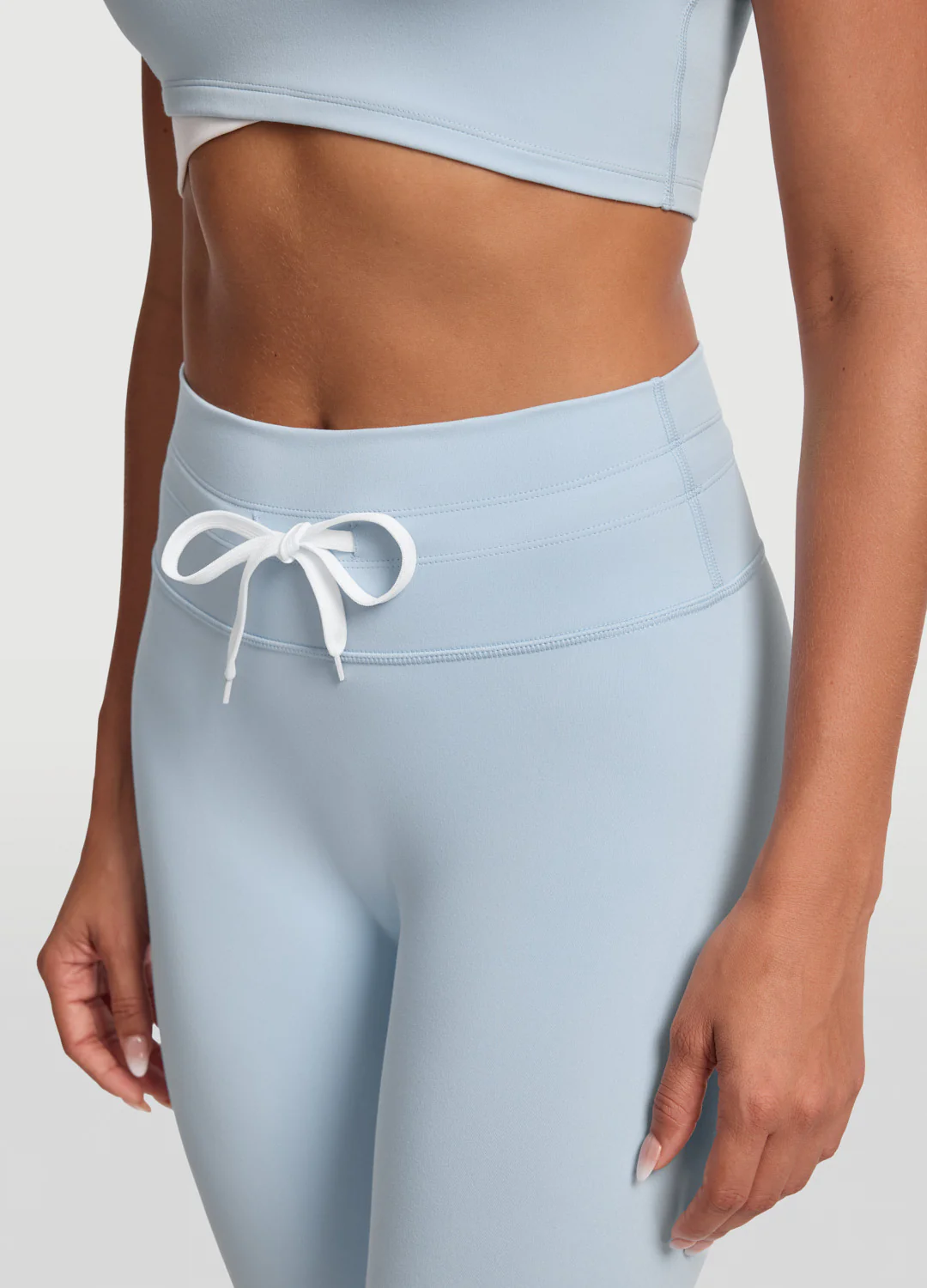 Sleek Drawstring Leggings - Image 4