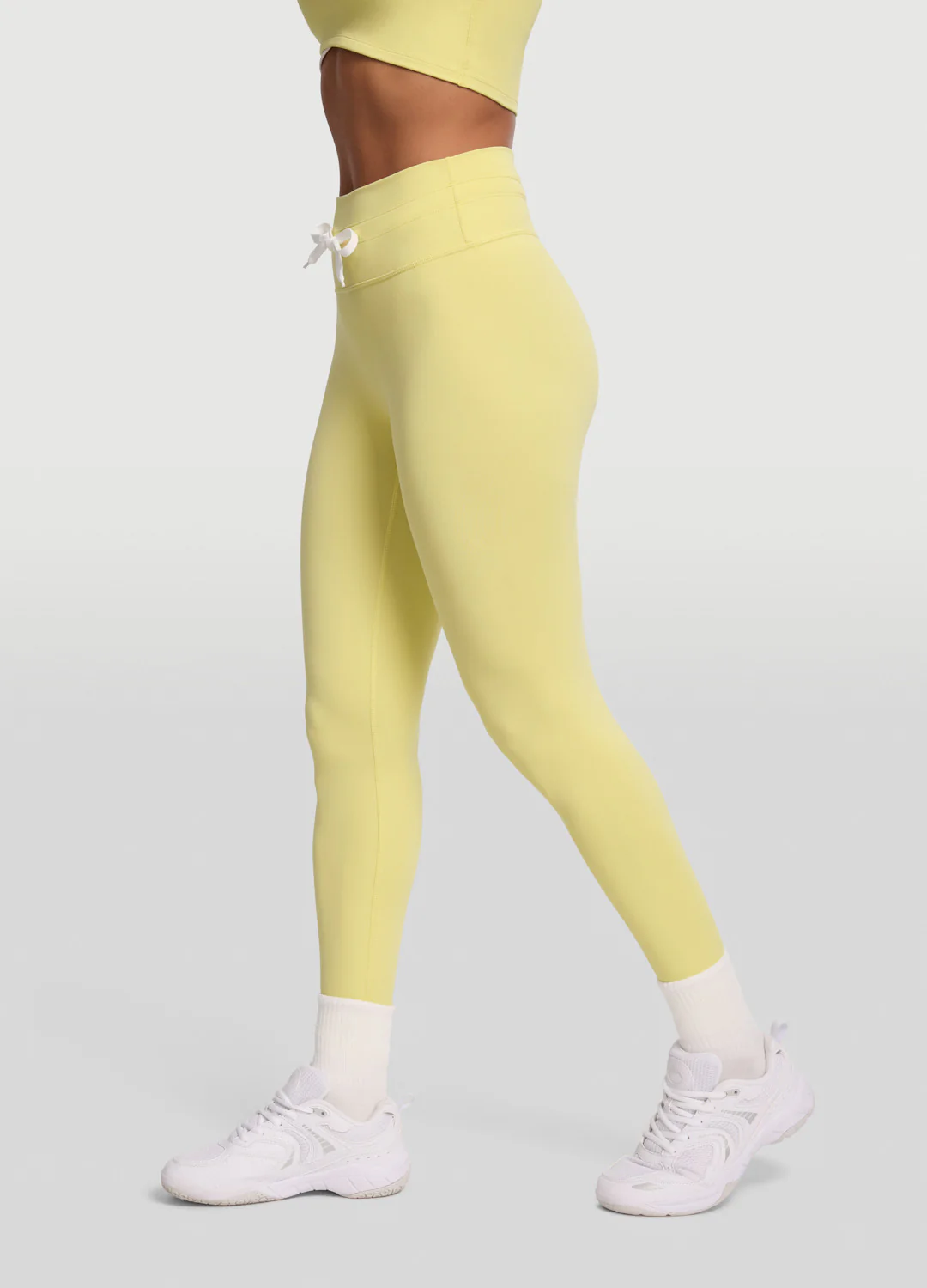 Sleek Drawstring Leggings - Image 2