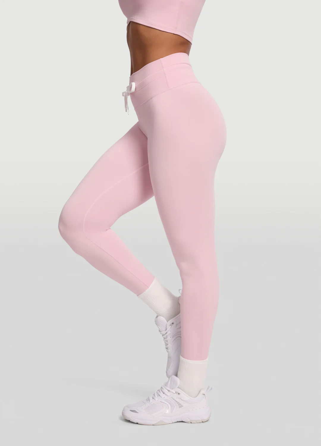 Sleek Drawstring Leggings - Image 2