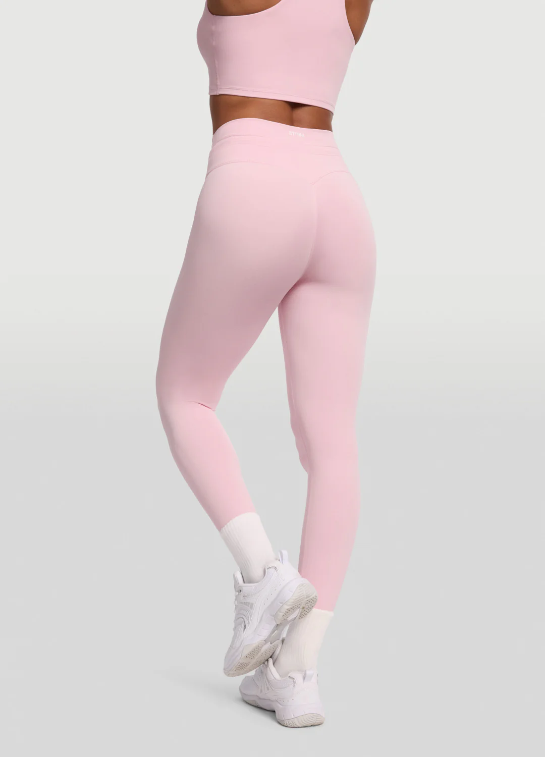 Sleek Drawstring Leggings - Image 3