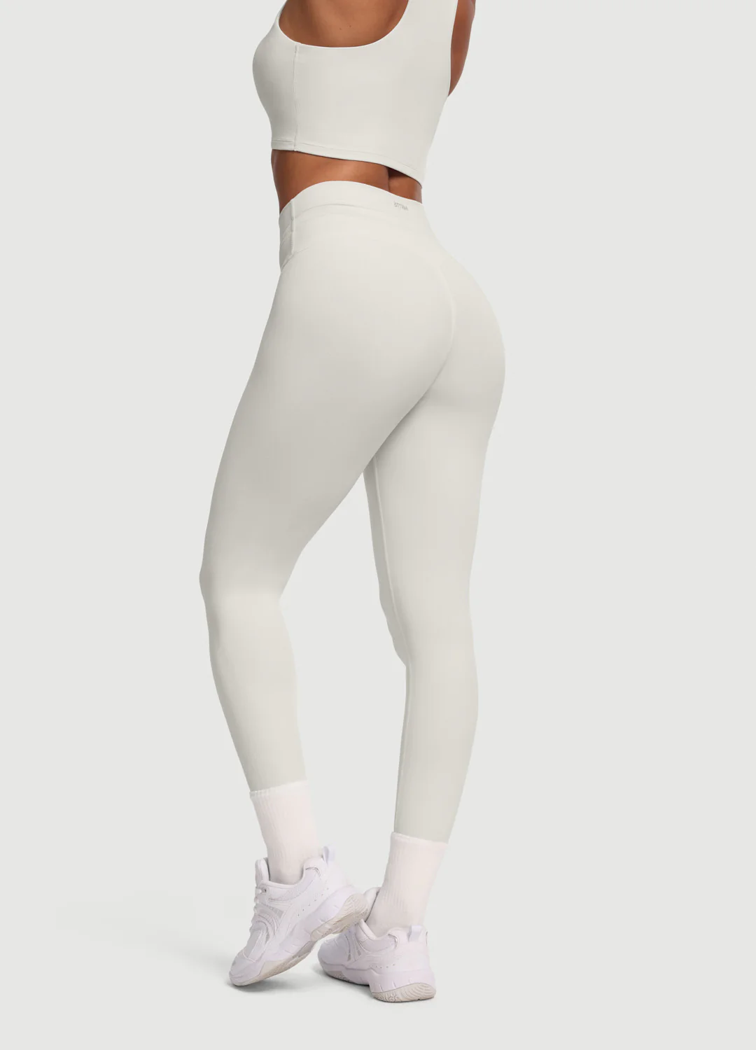 Sleek Drawstring Leggings - Image 2
