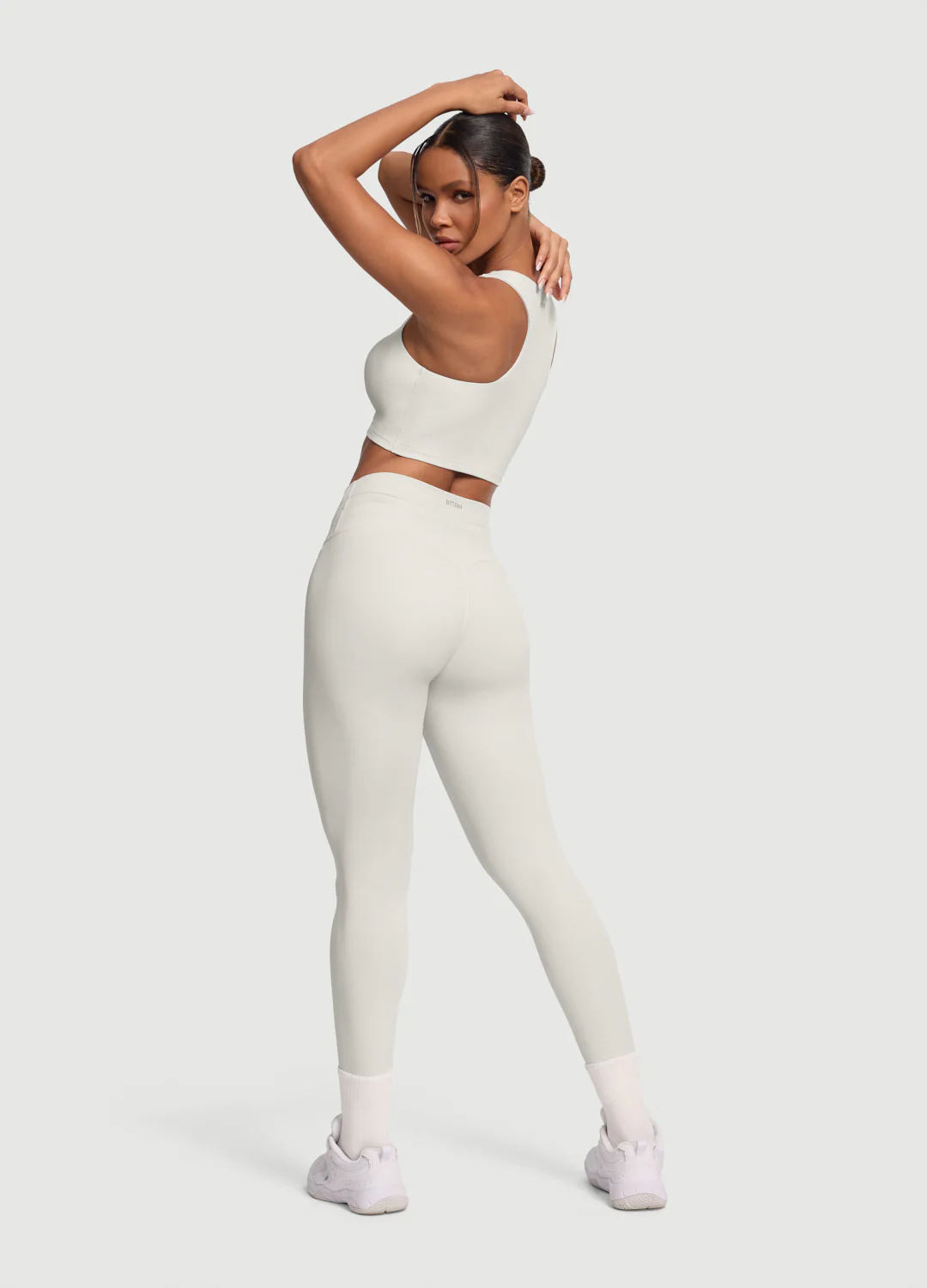 Sleek Drawstring Leggings - Image 3