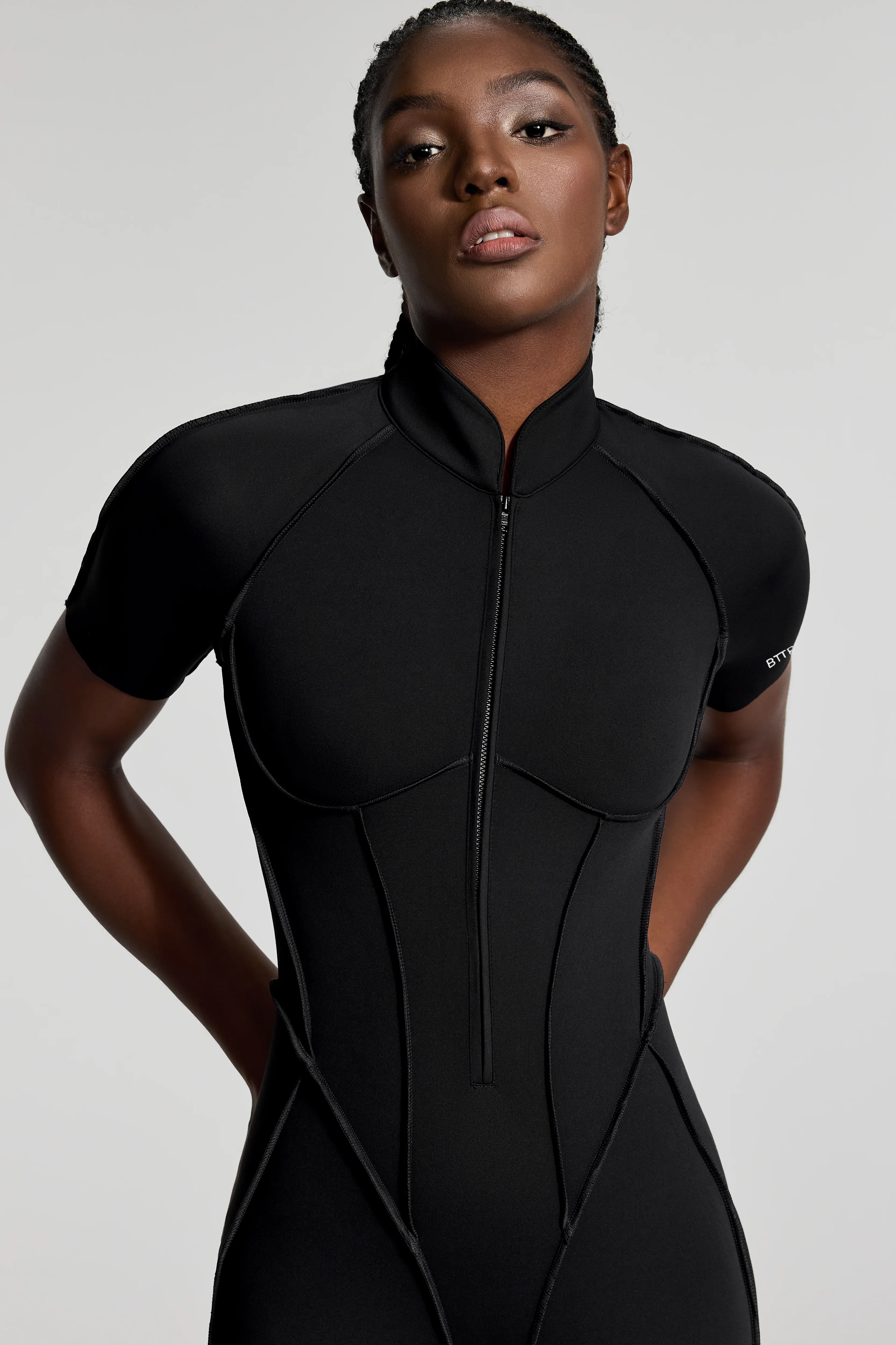 Sleek Shorts Catsuit - Image 4