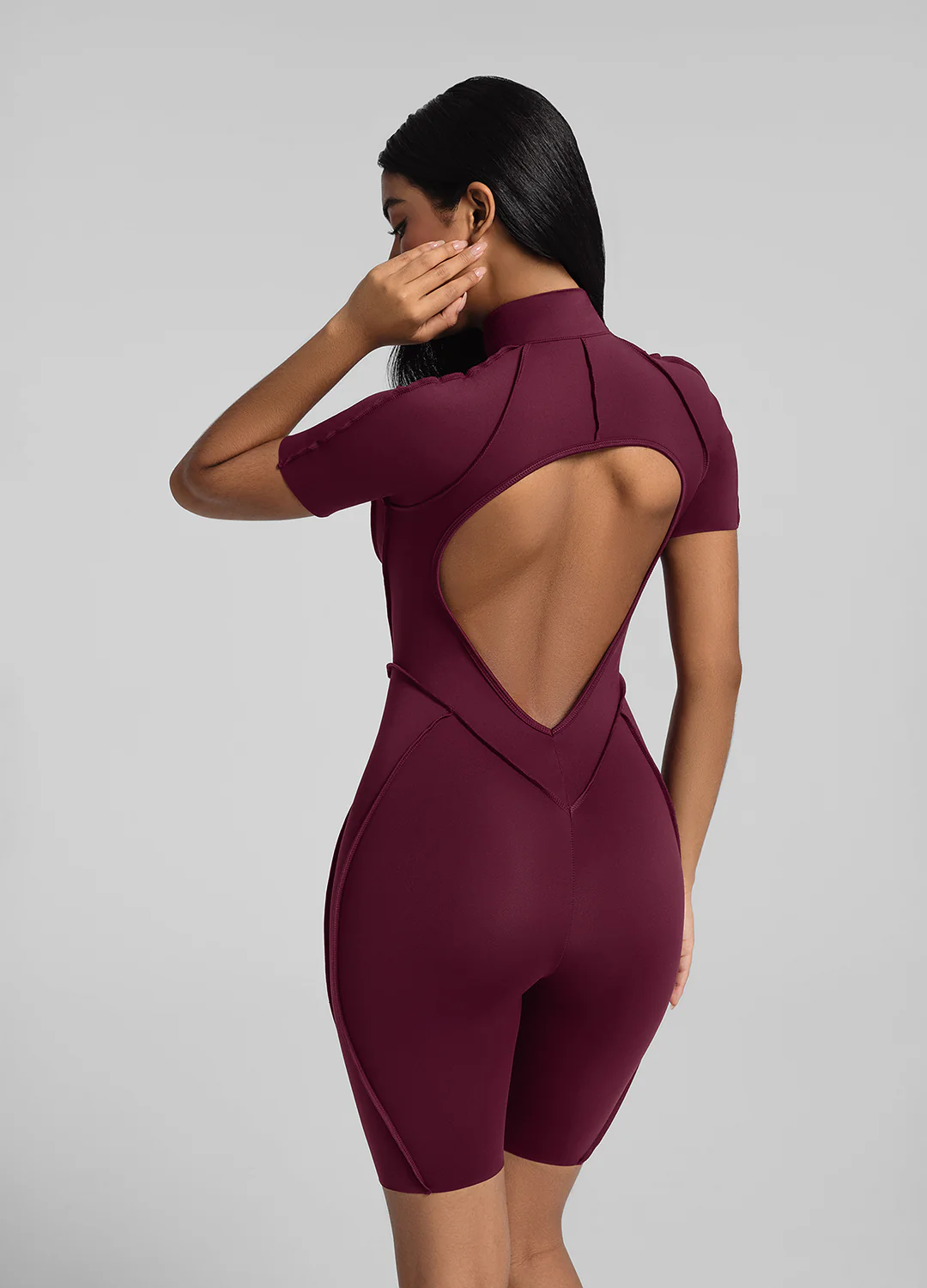 Sleek Shorts Catsuit - Image 3