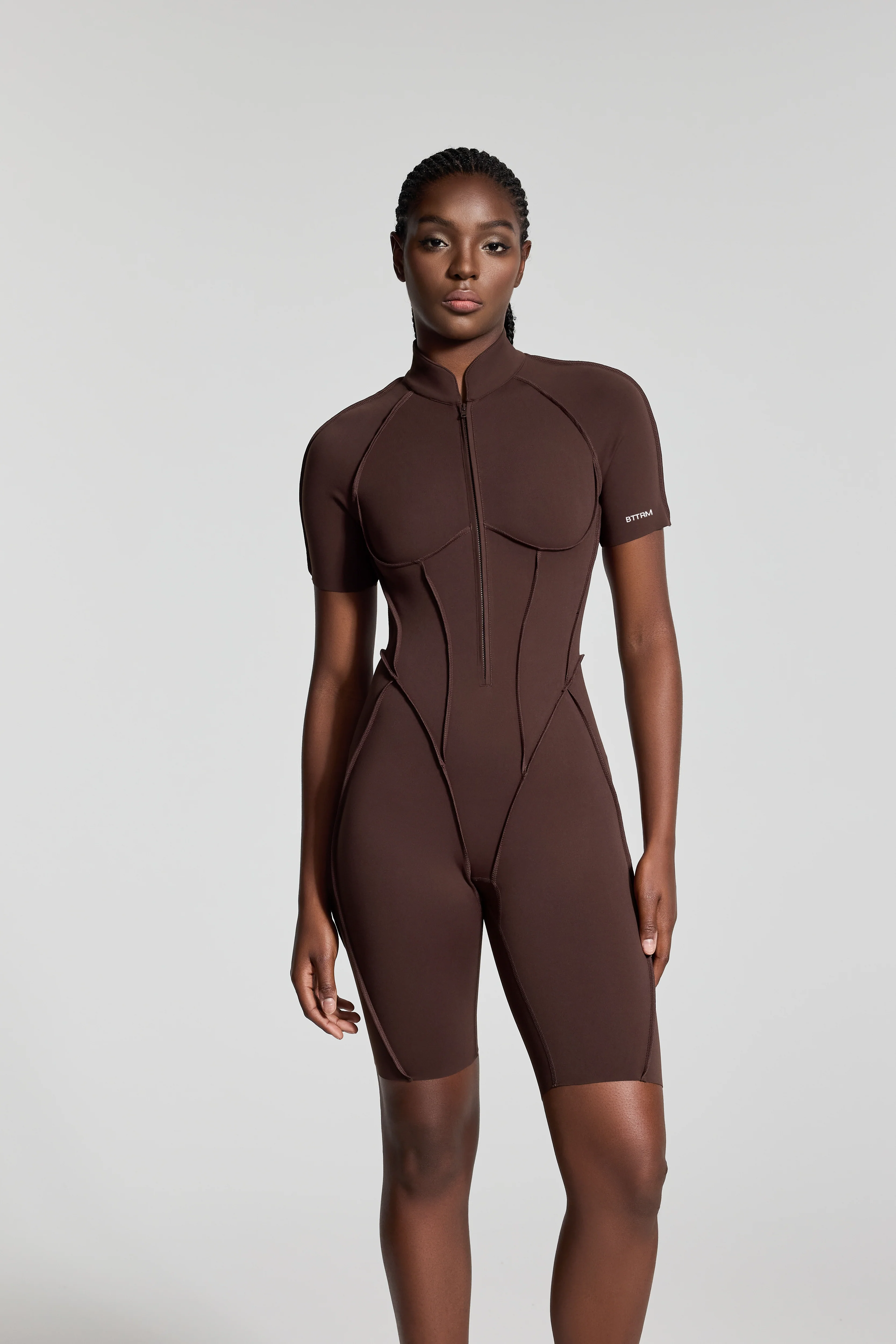 Sleek Shorts Catsuit - Image 4