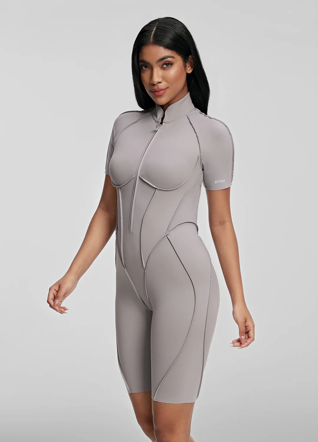 Sleek Shorts Catsuit - Image 3