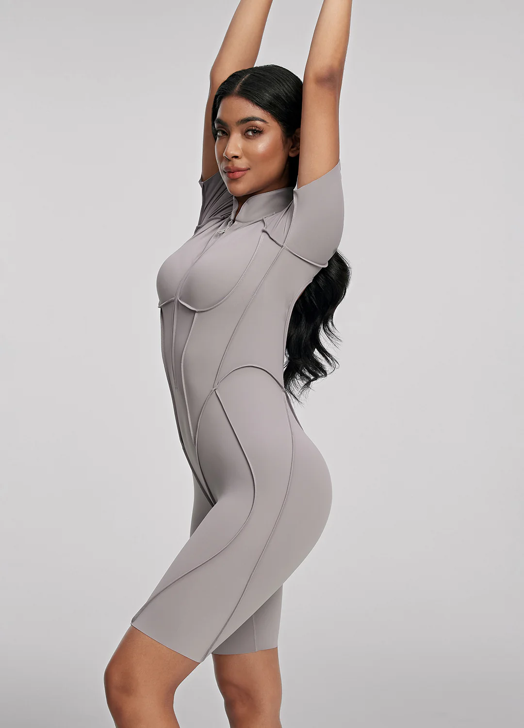 Sleek Shorts Catsuit - Image 4