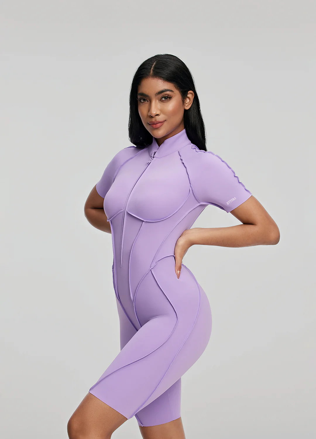 Sleek Shorts Catsuit - Image 3