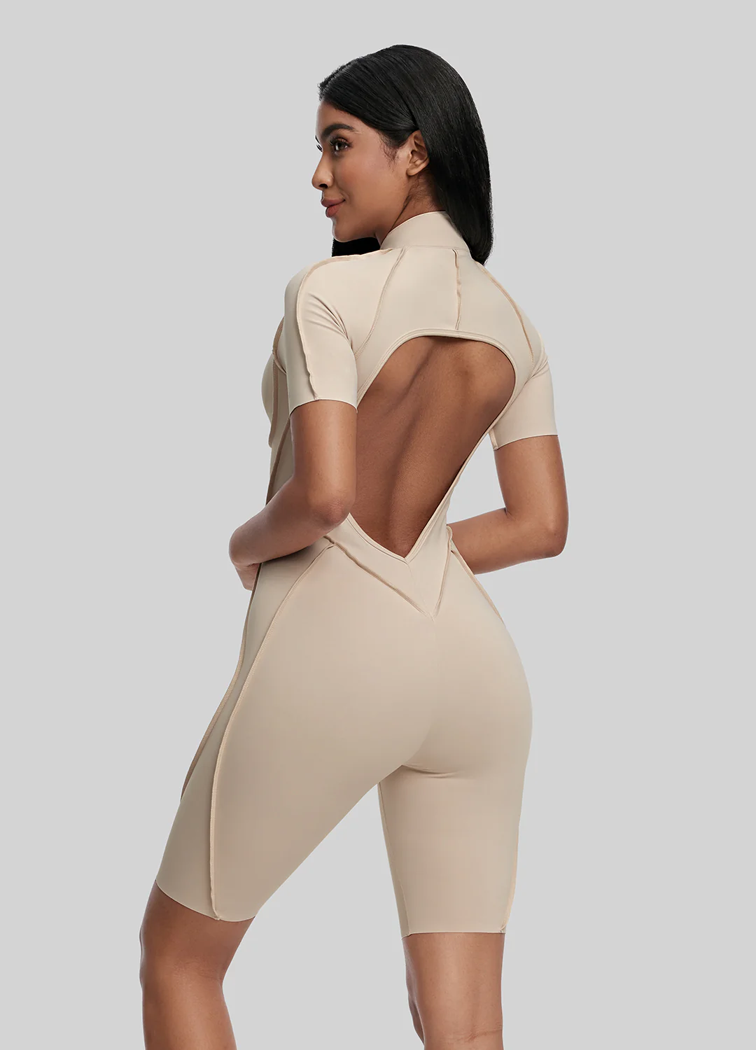 Sleek Shorts Catsuit - Image 3
