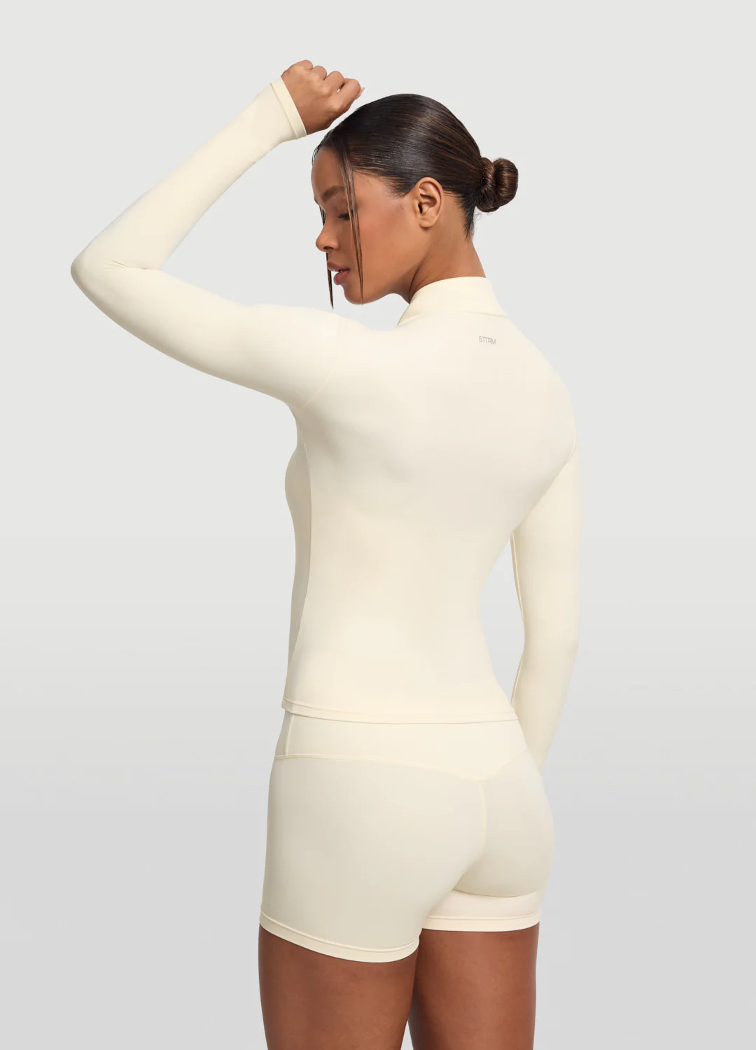 Sleek Zip-Up Long Sleeve Jacket - Image 2