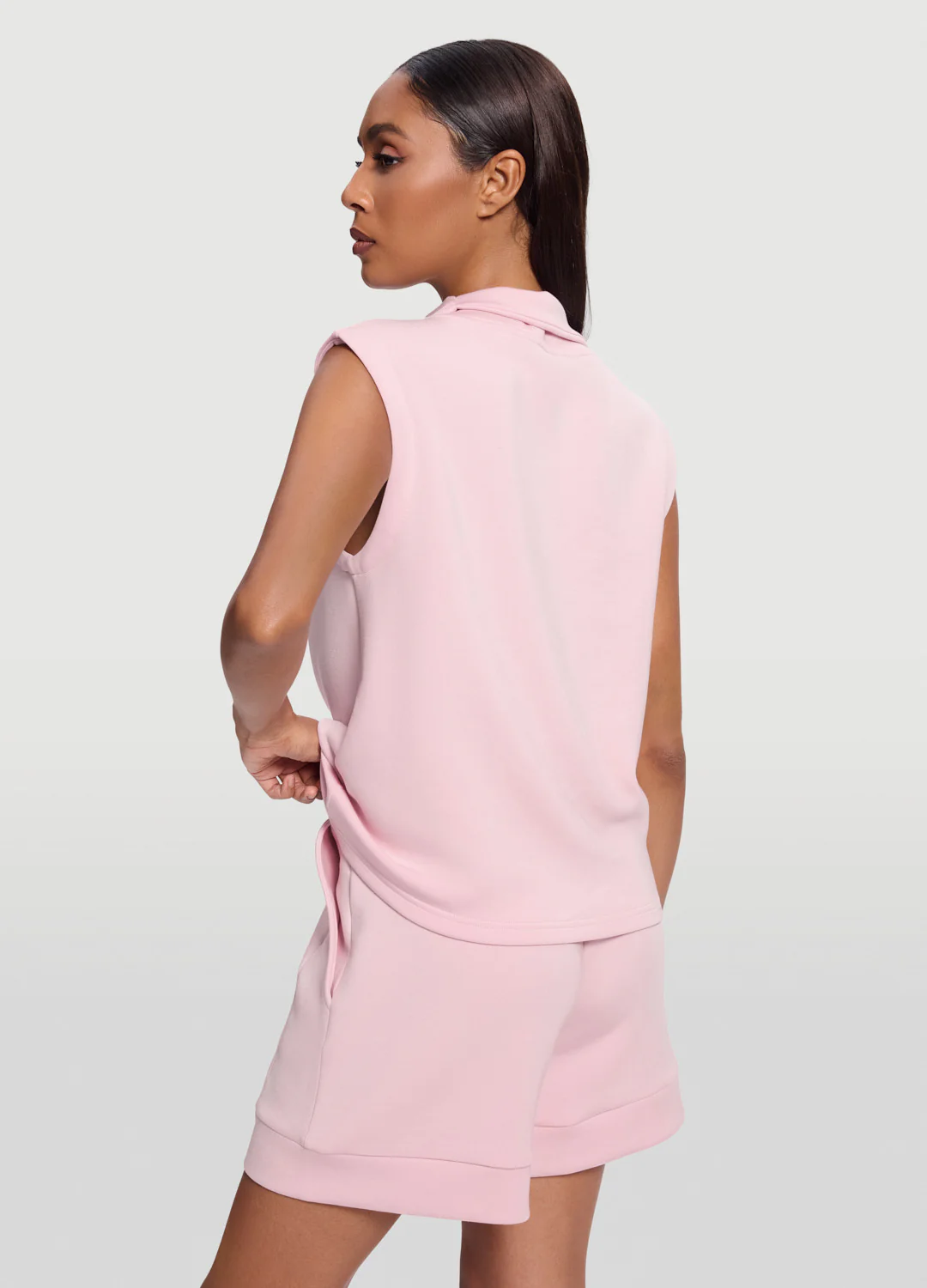 Sleeveless Half-Zip Sweatshirt - Image 6